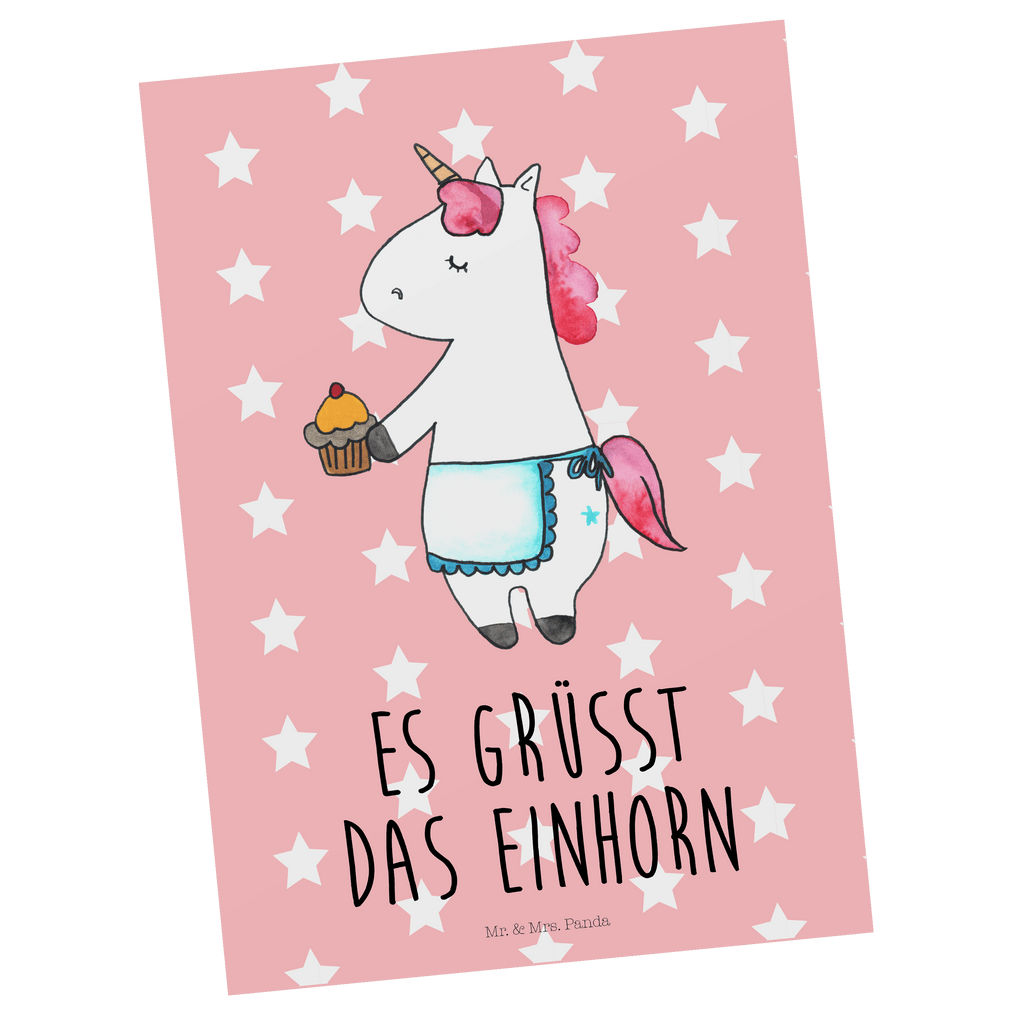 Postkarte Einhorn Muffin Geschenkkarte, Grußkarte, Karte, Einladung, Ansichtskarte, Geburtstagskarte, Einladungskarte, Einhorn, Einhörner, Einhorn Deko, Pegasus, Unicorn, Geburtstag, Backen, Muffin, Kekse, Geburtstagsgrüße, Glückwünsche, Liebesgrüße, Grüße