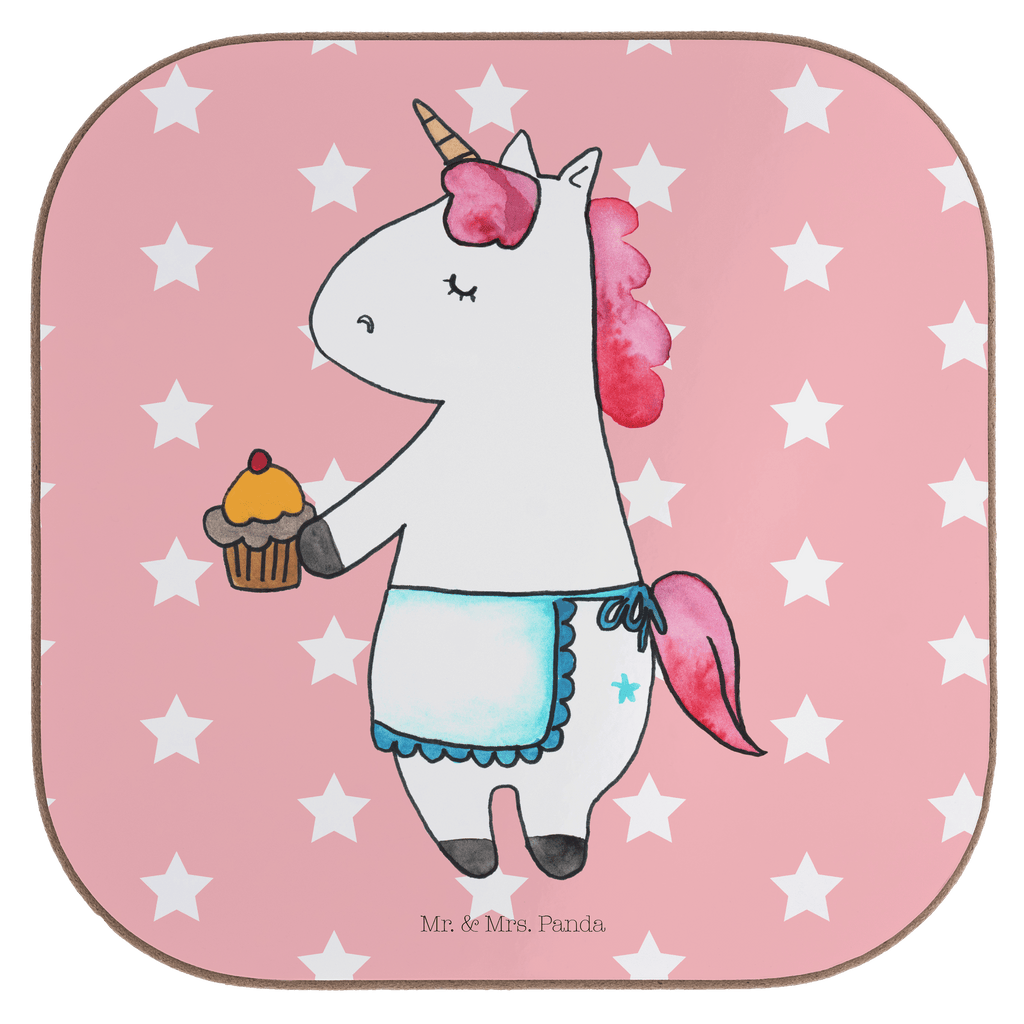 Quadratische Untersetzer Einhorn Muffin Bierdeckel, Glasuntersetzer, Untersetzer Gläser, Getränkeuntersetzer, Einhorn, Einhörner, Einhorn Deko, Pegasus, Unicorn, Geburtstag, Backen, Muffin, Kekse, Geburtstagsgrüße, Glückwünsche, Liebesgrüße, Grüße