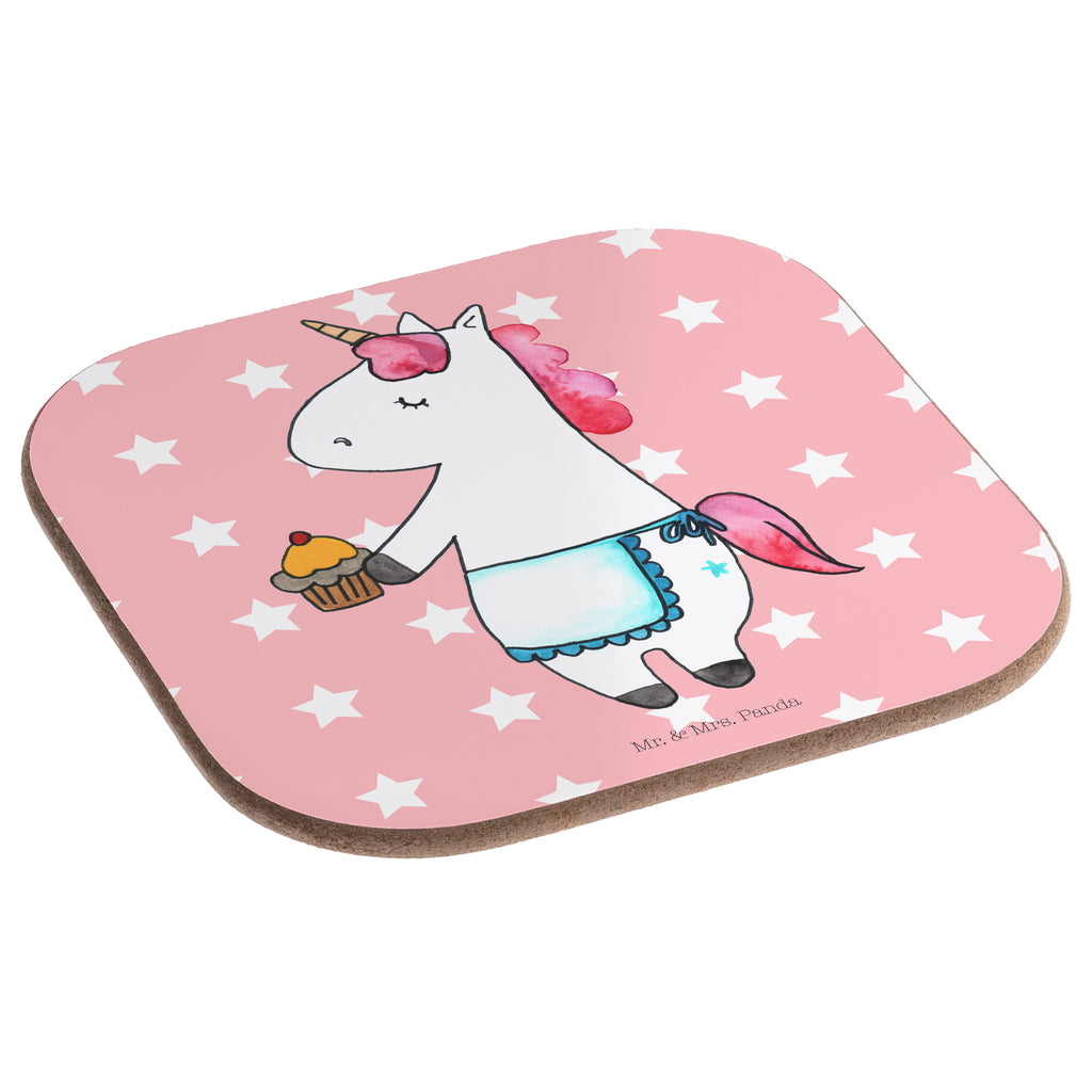 Quadratische Untersetzer Einhorn Muffin Bierdeckel, Glasuntersetzer, Untersetzer Gläser, Getränkeuntersetzer, Einhorn, Einhörner, Einhorn Deko, Pegasus, Unicorn, Geburtstag, Backen, Muffin, Kekse, Geburtstagsgrüße, Glückwünsche, Liebesgrüße, Grüße