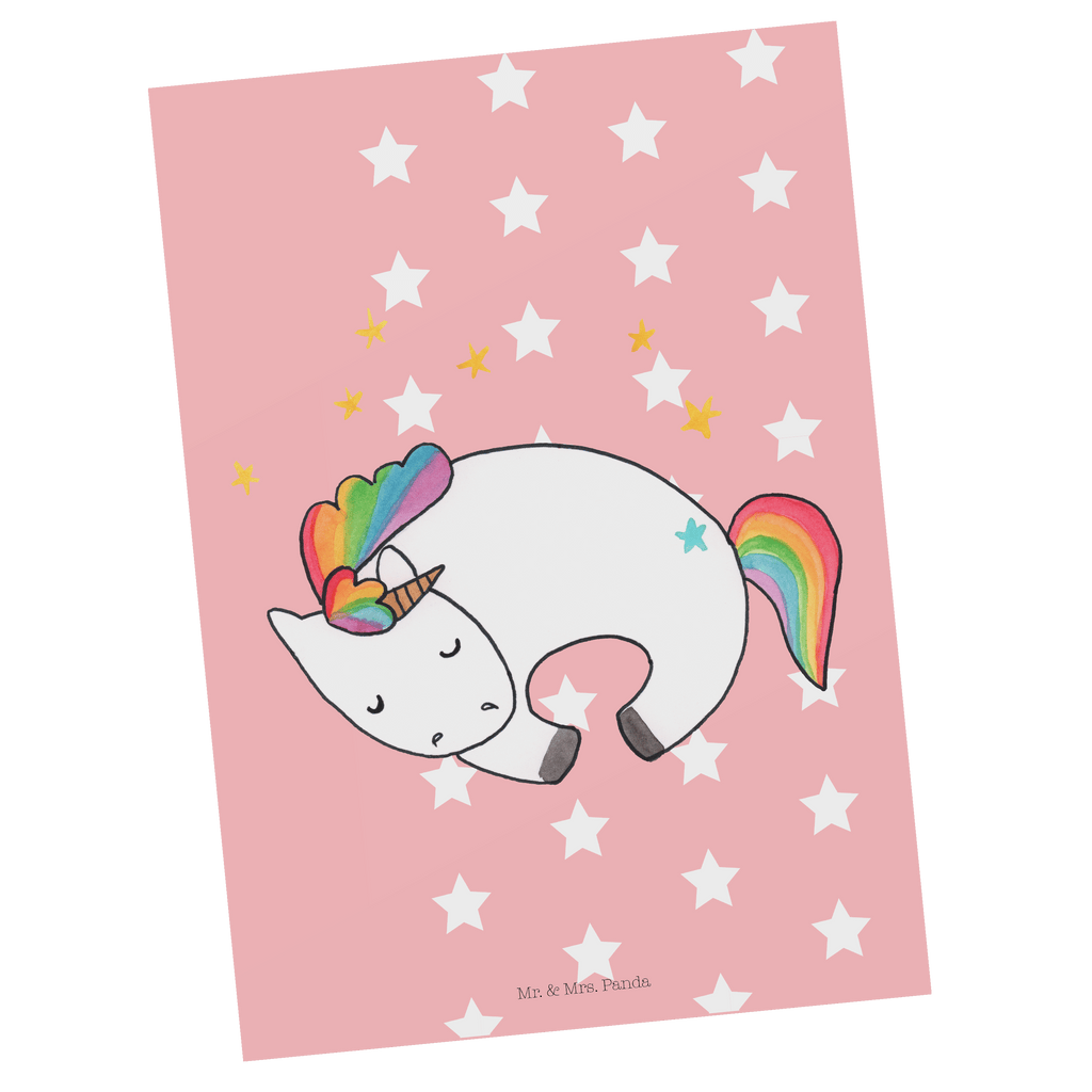 Postkarte Einhorn Nacht Geschenkkarte, Grußkarte, Karte, Einladung, Ansichtskarte, Geburtstagskarte, Einladungskarte, Einhorn, Einhörner, Einhorn Deko, Pegasus, Unicorn, Träume, Traum, unicorn, Realität, Menschen, Geschenk, Ruhe, Freundin