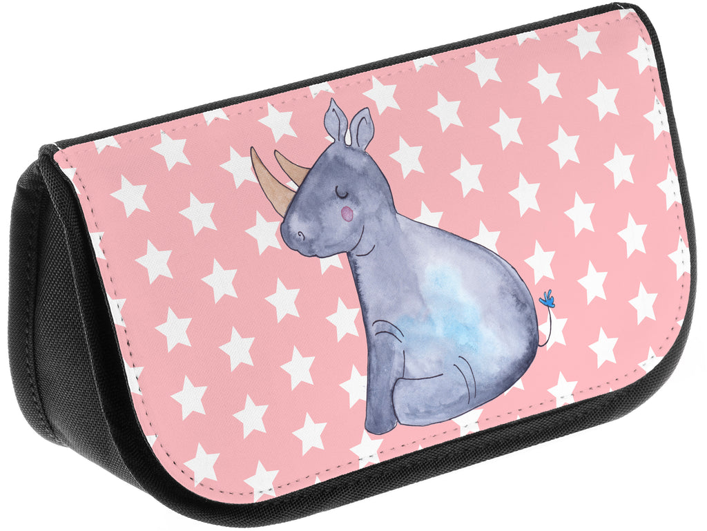 Kosmetiktasche Einhorn Nashorn Kosmetikbeutel, Kulturtasche, Kulturbeutel, Schminktasche, Make-Up Tasche, Einhorn, Einhörner, Einhorn Deko, Pegasus, Unicorn, Regenbogen, witzig, lustig, Zoo, Glitzer, Einhornpower, Erwachsenwerden, Nashorn, Nashörner