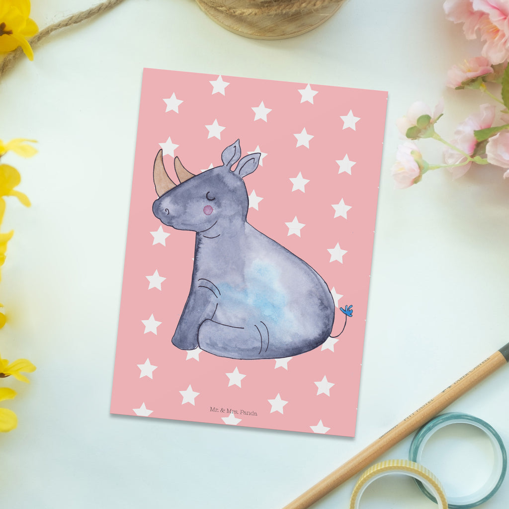 Postkarte Einhorn Nashorn Geschenkkarte, Grußkarte, Karte, Einladung, Ansichtskarte, Geburtstagskarte, Einladungskarte, Dankeskarte, Einhorn, Einhörner, Einhorn Deko, Pegasus, Unicorn, Regenbogen, witzig, lustig, Zoo, Glitzer, Einhornpower, Erwachsenwerden, Nashorn, Nashörner