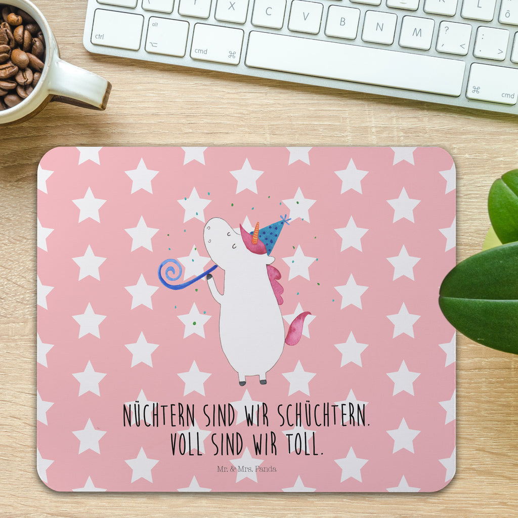 Mauspad Einhorn Party Mousepad, Computer zubehör, Büroausstattung, PC Zubehör, Arbeitszimmer, Mauspad, Einzigartiges Mauspad, Designer Mauspad, Einhorn, Einhörner, Einhorn Deko, Pegasus, Unicorn, Glitzer, Konfetti, Party, Geburtstag, Feier, Fest, Alkohol, Disco, Club