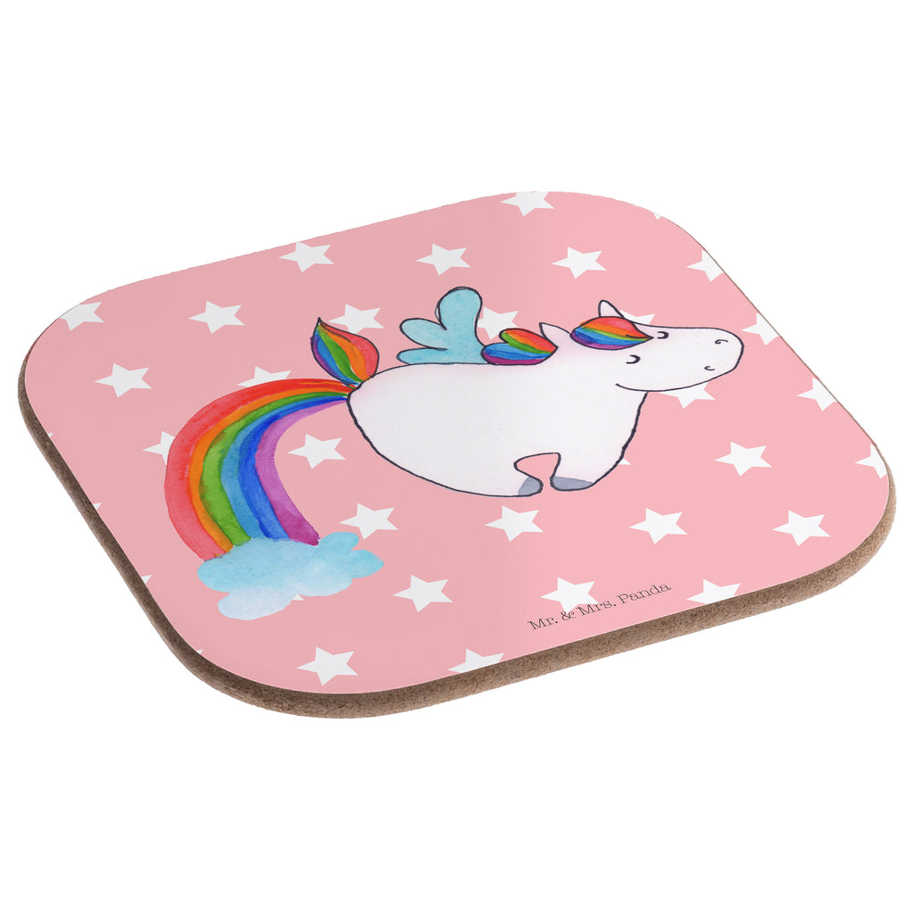 Quadratische Untersetzer Einhorn Pegasus Bierdeckel, Glasuntersetzer, Untersetzer Gläser, Getränkeuntersetzer, Einhorn, Einhörner, Einhorn Deko, Pegasus, Unicorn, Regenbogen, Spielen, Realität, Glitzer, Erwachsenwerden