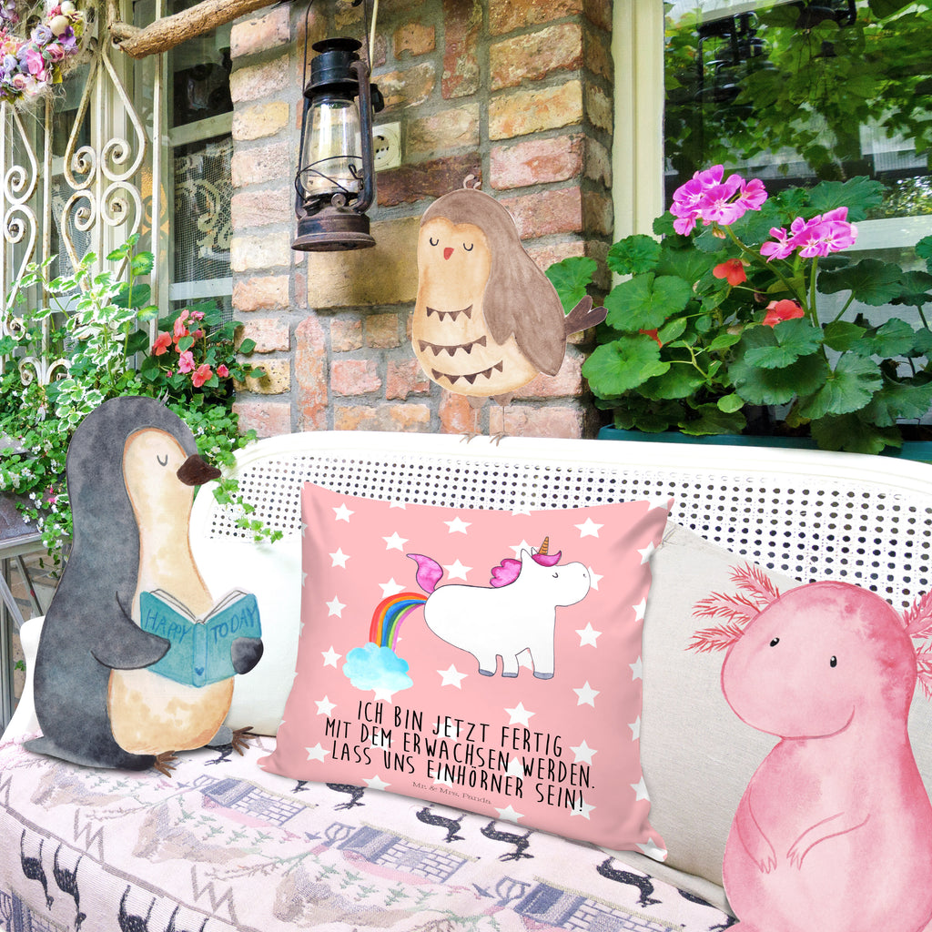 40x40 Kissen Einhorn Pupsend Kissenhülle, Kopfkissen, Sofakissen, Dekokissen, Motivkissen, Einhorn, Einhörner, Einhorn Deko, Pegasus, Unicorn, Pups, Regenbogen, Glitzer, Einhornpower, Erwachsenwerden, Spaß, lustig, Freundin