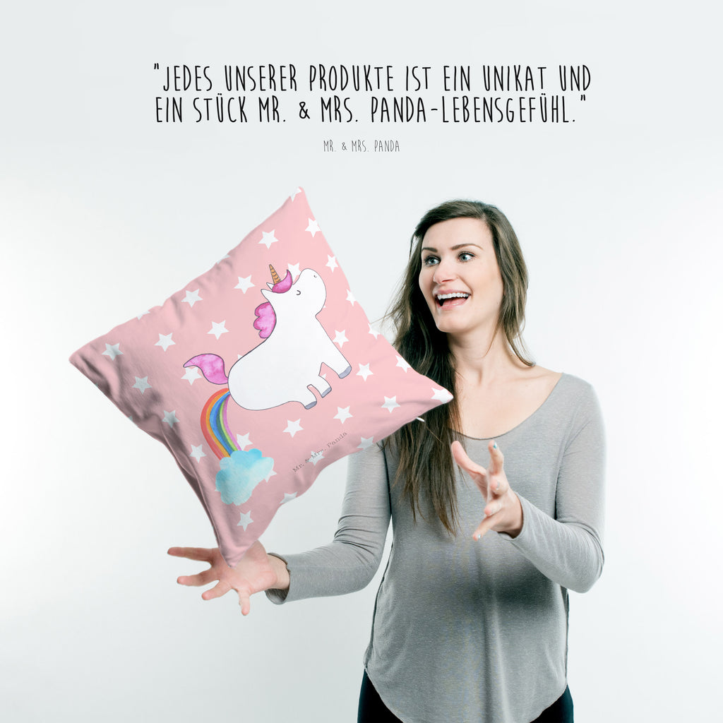 40x40 Kissen Einhorn Pupsend Kissenhülle, Kopfkissen, Sofakissen, Dekokissen, Motivkissen, Einhorn, Einhörner, Einhorn Deko, Pegasus, Unicorn, Pups, Regenbogen, Glitzer, Einhornpower, Erwachsenwerden, Spaß, lustig, Freundin