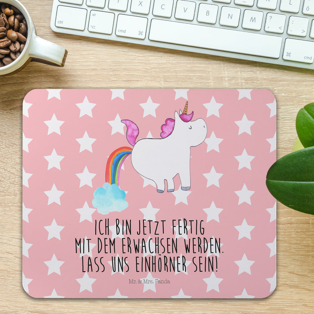 Mauspad Einhorn Pupsend Mousepad, Computer zubehör, Büroausstattung, PC Zubehör, Arbeitszimmer, Mauspad, Einzigartiges Mauspad, Designer Mauspad, Einhorn, Einhörner, Einhorn Deko, Pegasus, Unicorn, Pups, Regenbogen, Glitzer, Einhornpower, Erwachsenwerden, Spaß, lustig, Freundin