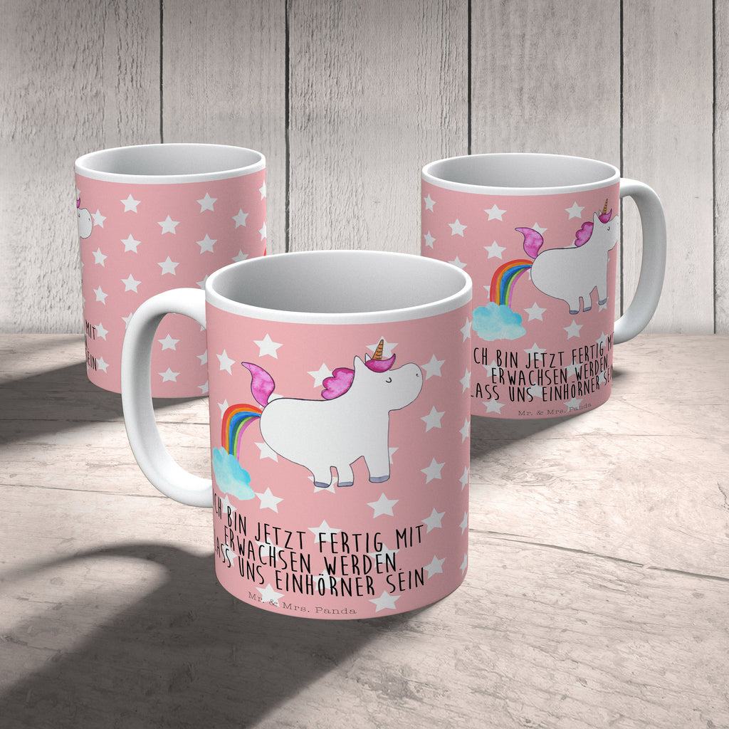 Tasse Einhorn Pupsend Einhorn, Pups, Unicorn, Regenbogen, Glitzer, Einhornpower, Erwachsenwerden, Spaß, lustig, Freundin  Becher, Kaffeetasse, Kaffeebecher, Tee, Frühstück, Büro  Einhorn, Einhörner, Einhorn Deko, Pegasus, Unicorn