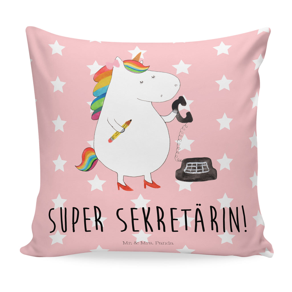 40x40 Kissen Einhorn Sekretärin Kissenhülle, Kopfkissen, Sofakissen, Dekokissen, Motivkissen, Einhorn, Einhörner, Einhorn Deko, Pegasus, Unicorn, Sekretärin, Büro, Rechtsanwältin, Rechtsanwaltsgehilfin, Steuerbüro, Steuerkanzlei, Bürokraft, Bürohilfe