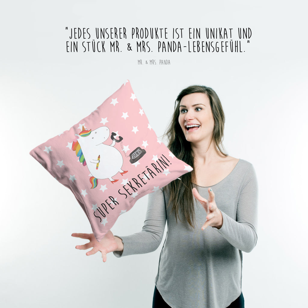 40x40 Kissen Einhorn Sekretärin Kissenhülle, Kopfkissen, Sofakissen, Dekokissen, Motivkissen, Einhorn, Einhörner, Einhorn Deko, Pegasus, Unicorn, Sekretärin, Büro, Rechtsanwältin, Rechtsanwaltsgehilfin, Steuerbüro, Steuerkanzlei, Bürokraft, Bürohilfe