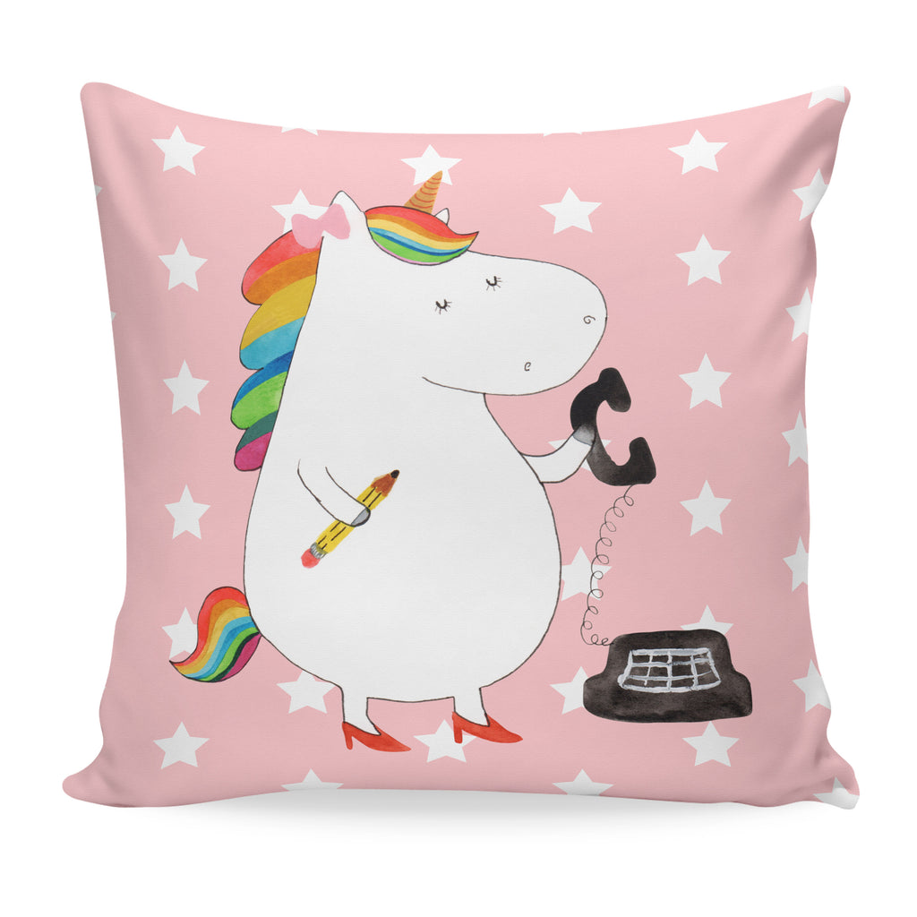 40x40 Kissen Einhorn Sekretärin Kissenhülle, Kopfkissen, Sofakissen, Dekokissen, Motivkissen, Einhorn, Einhörner, Einhorn Deko, Pegasus, Unicorn, Sekretärin, Büro, Rechtsanwältin, Rechtsanwaltsgehilfin, Steuerbüro, Steuerkanzlei, Bürokraft, Bürohilfe