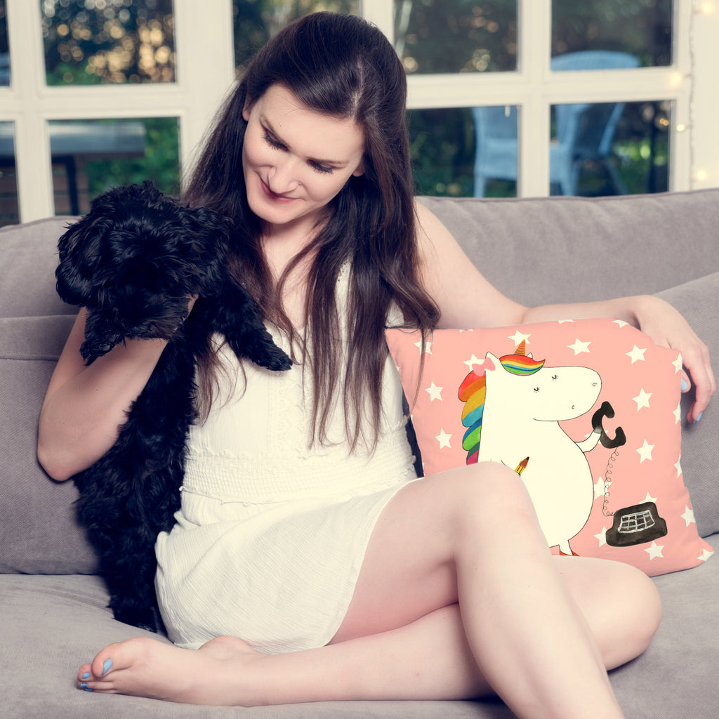 40x40 Kissen Einhorn Sekretärin Kissenhülle, Kopfkissen, Sofakissen, Dekokissen, Motivkissen, Einhorn, Einhörner, Einhorn Deko, Pegasus, Unicorn, Sekretärin, Büro, Rechtsanwältin, Rechtsanwaltsgehilfin, Steuerbüro, Steuerkanzlei, Bürokraft, Bürohilfe