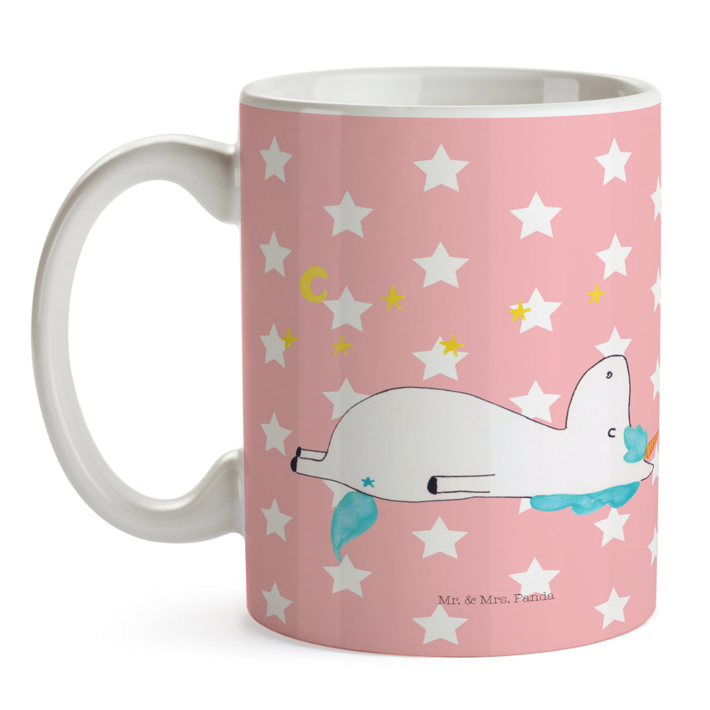 Tasse Einhorn Sternenhimmel Becher, Kaffeetasse, Kaffeebecher, Tee, Frühstück, Büro, Einhorn, Einhörner, Einhorn Deko, Pegasus, Unicorn, Sterne, Dachschaden, Verrückt, Sternenhimmel