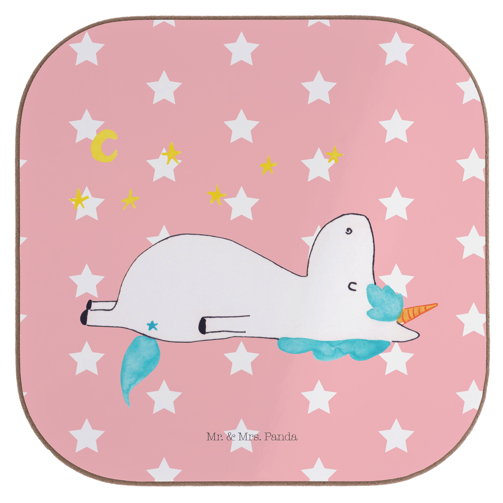 Quadratische Untersetzer Einhorn Sternenhimmel Bierdeckel, Glasuntersetzer, Untersetzer Gläser, Getränkeuntersetzer, Einhorn, Einhörner, Einhorn Deko, Pegasus, Unicorn, Sterne, Dachschaden, Verrückt, Sternenhimmel