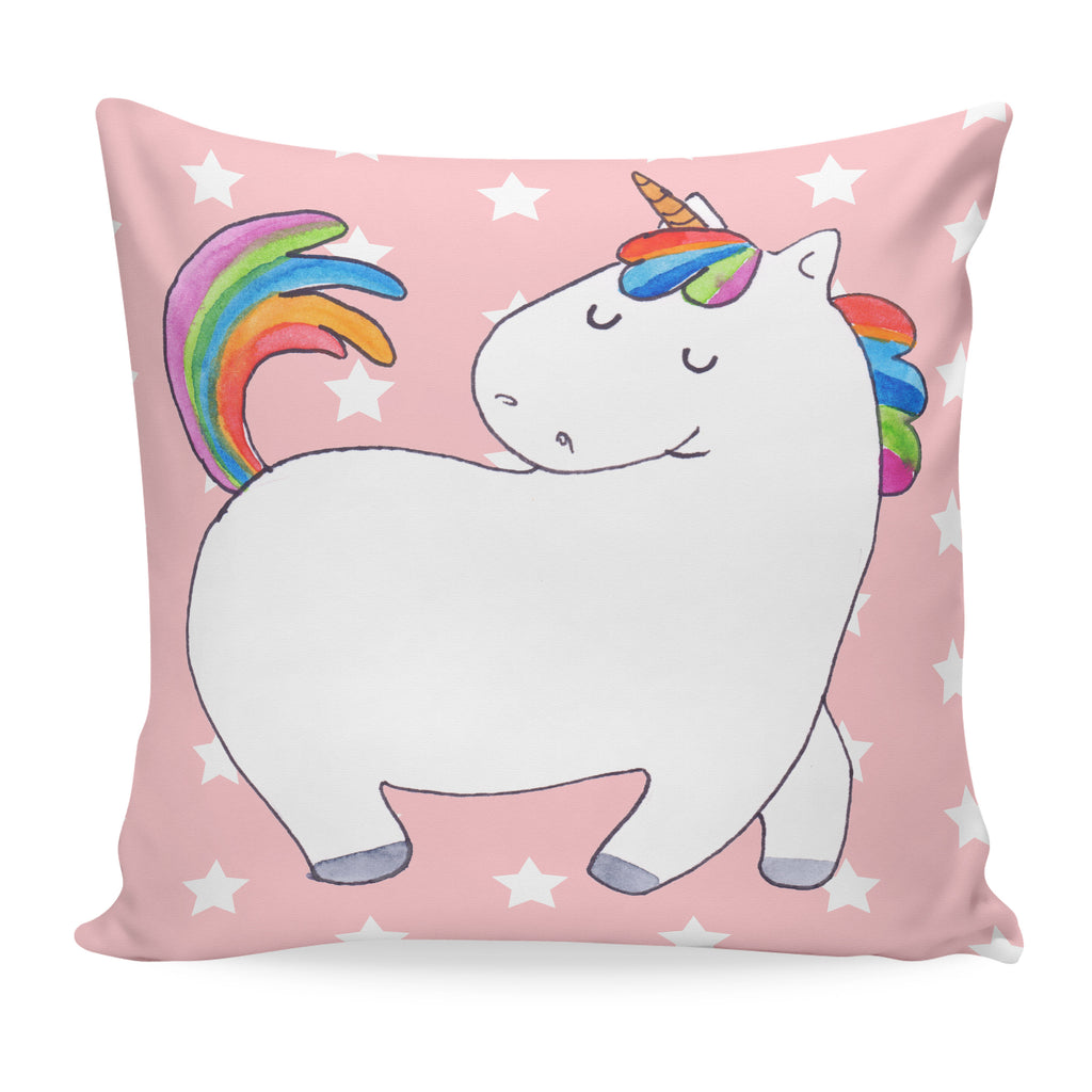 40x40 Kissen Einhorn stolzierend Kissenhülle, Kopfkissen, Sofakissen, Dekokissen, Motivkissen, Einhorn, Einhörner, Einhorn Deko, Pegasus, Unicorn, stolz, anders, bunt, Pferd, Reiter, Reiten, Freundin, Geschenk