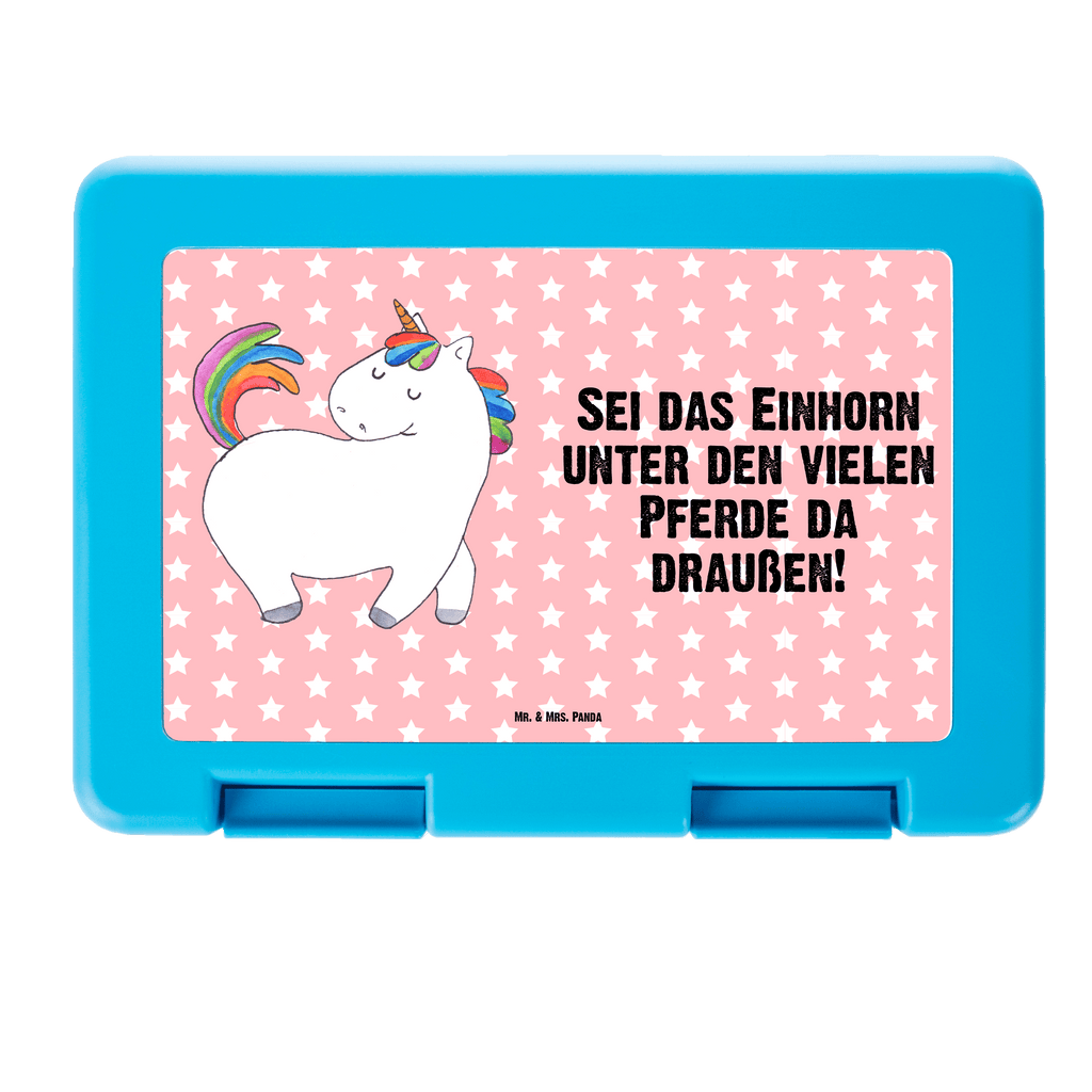 Brotdose Einhorn stolzierend Brotbox, Snackbox, Lunch box, Butterbrotdose, Brotzeitbox, Einhorn, Einhörner, Einhorn Deko, Pegasus, Unicorn, stolz, anders, bunt, Pferd, Reiter, Reiten, Freundin, Geschenk
