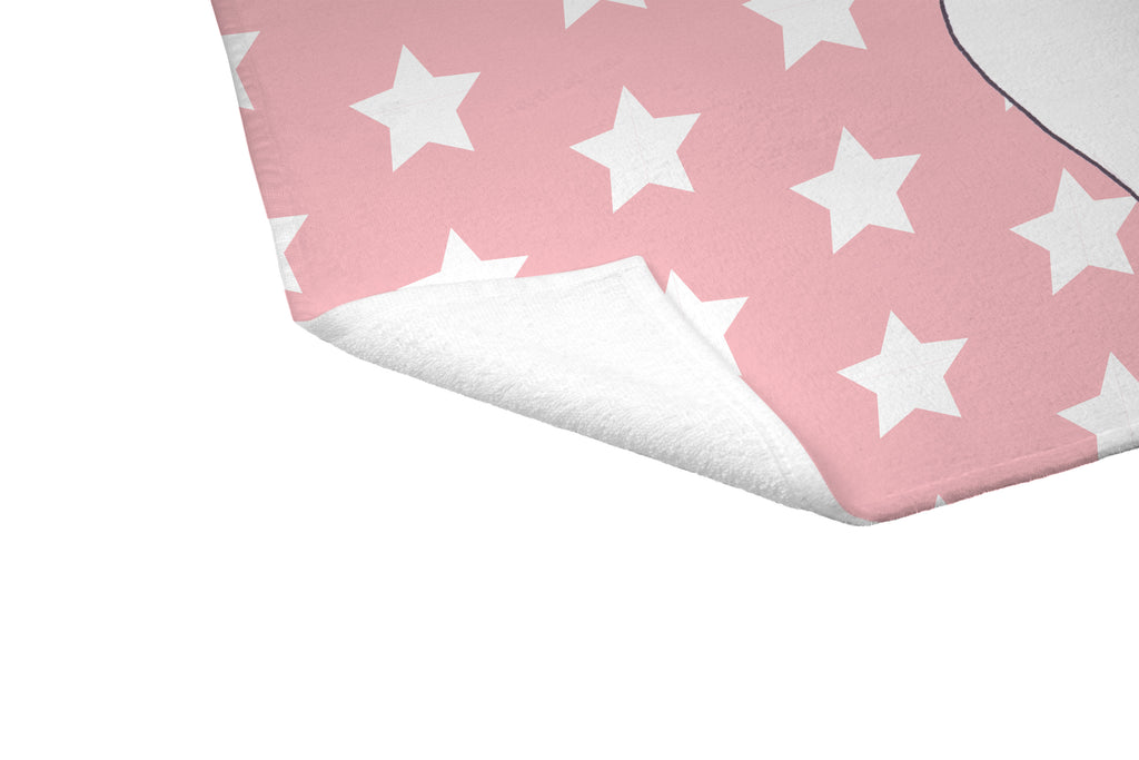 50 x 100 Handtuch Einhorn stolzierend Handtuch, Badehandtuch, Badezimmer, Handtücher, groß, Kinder, Baby, Einhorn, Einhörner, Einhorn Deko, Pegasus, Unicorn, stolz, anders, bunt, Pferd, Reiter, Reiten, Freundin, Geschenk