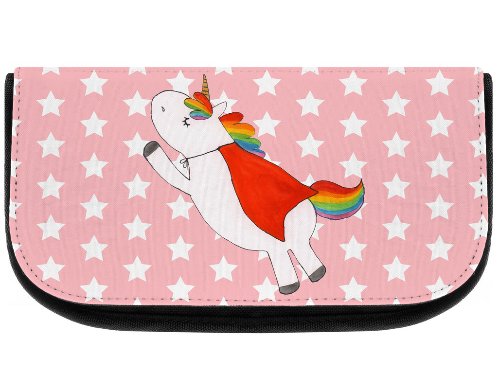 Kosmetiktasche Einhorn Super Kosmetikbeutel, Kulturtasche, Kulturbeutel, Schminktasche, Make-Up Tasche, Einhorn, Einhörner, Einhorn Deko, Pegasus, Unicorn, Traummann, Superheld, Held, Freundin, Geschenk, Girl, Mädchen