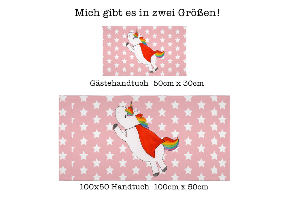 Gäste Handtuch Einhorn Super Gästetuch, Reisehandtuch, Sport Handtuch, Frottier, Kinder Handtuch, Einhorn, Einhörner, Einhorn Deko, Pegasus, Unicorn, Traummann, Superheld, Held, Freundin, Geschenk, Girl, Mädchen