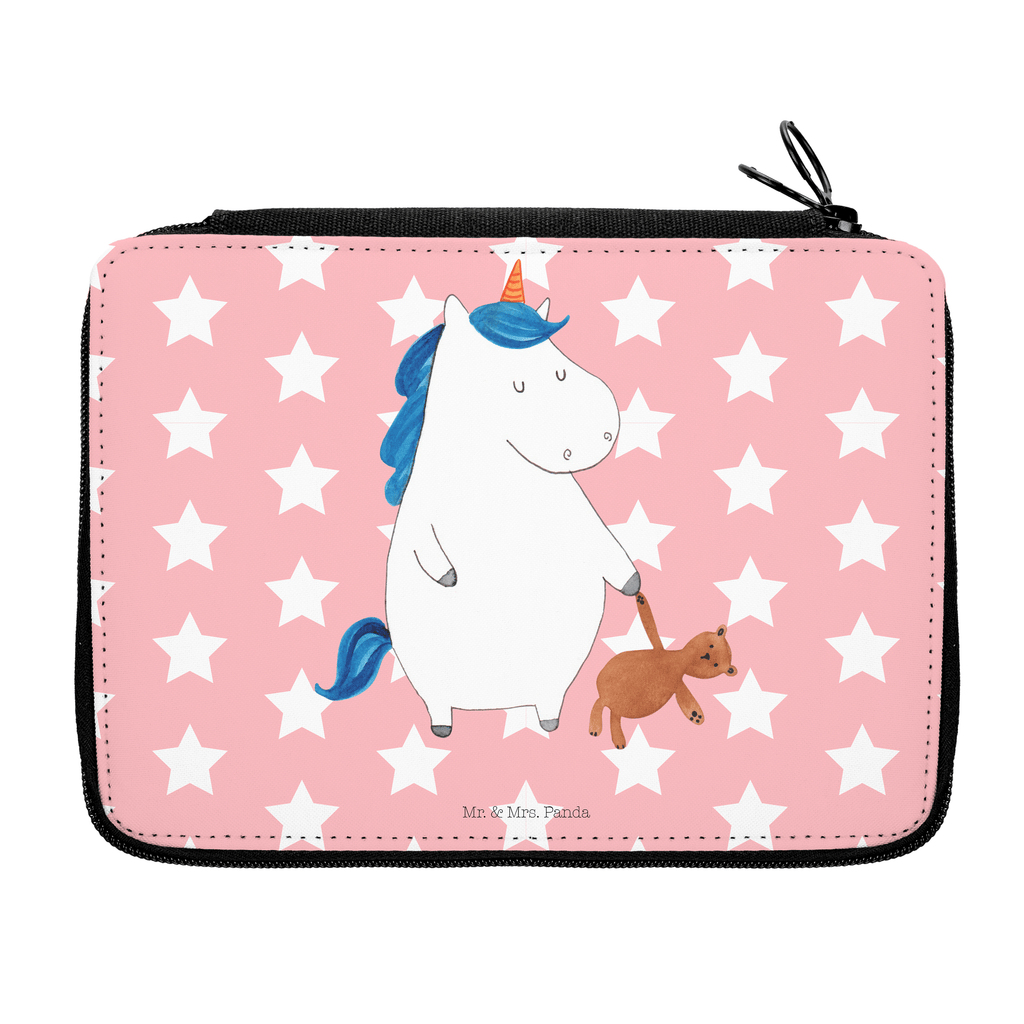 Federmappe Einhorn Teddy Federmappe, Stiftetasche, Stifte Etui, Schule, Einschulung, Geschenk, Kind, Schüler, Schülerin, Stifterolle, Federmäppchen, Motiv, Grundschule, Federmäppchen bedruckt, Büro Stifte Etui, Bestückte Federmappe, Kinder Federmappe, Federmappe Einschulung, Einhorn, Einhörner, Einhorn Deko, Pegasus, Unicorn, schlafen, gute Nacht, Single, Bett, Träumen, Freundin, Singleleben
