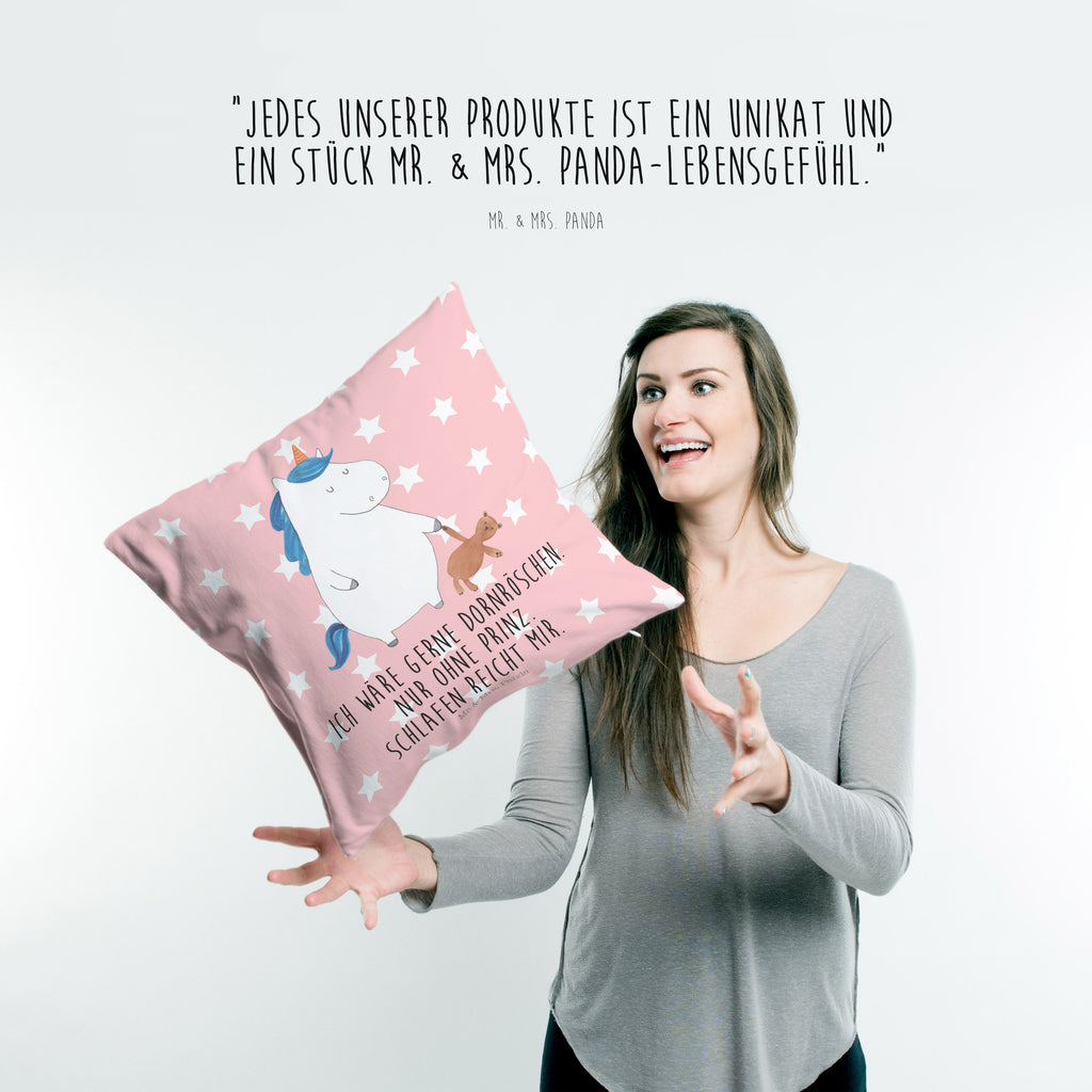 40x40 Kissen Einhorn Teddy Kissenhülle, Kopfkissen, Sofakissen, Dekokissen, Motivkissen, Einhorn, Einhörner, Einhorn Deko, Pegasus, Unicorn, schlafen, gute Nacht, Single, Bett, Träumen, Freundin, Singleleben