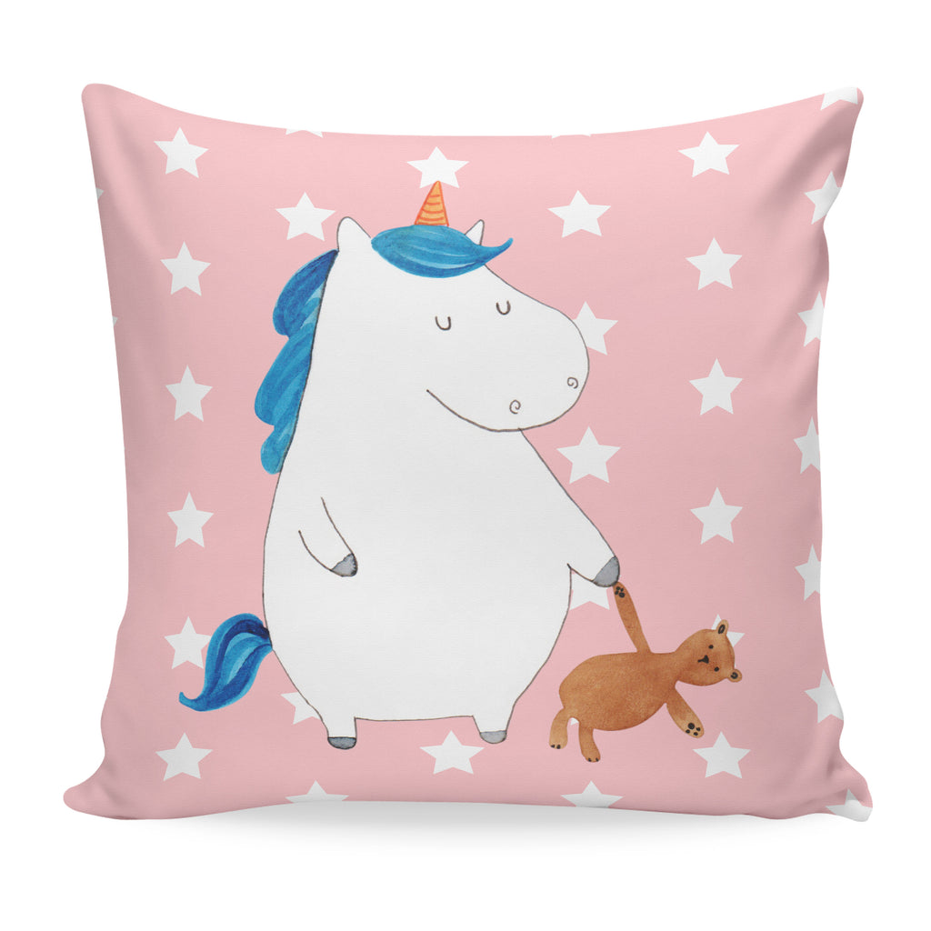 40x40 Kissen Einhorn Teddy Kissenhülle, Kopfkissen, Sofakissen, Dekokissen, Motivkissen, Einhorn, Einhörner, Einhorn Deko, Pegasus, Unicorn, schlafen, gute Nacht, Single, Bett, Träumen, Freundin, Singleleben