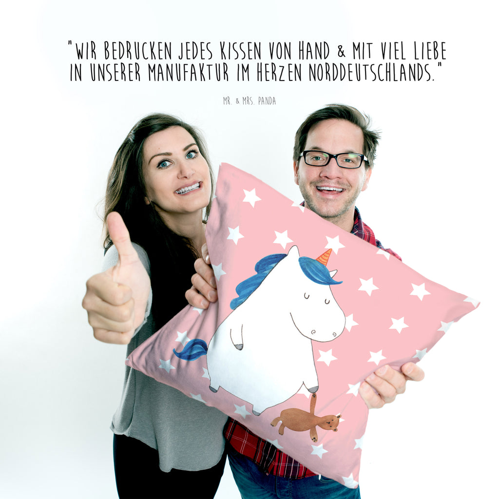 40x40 Kissen Einhorn Teddy Kissenhülle, Kopfkissen, Sofakissen, Dekokissen, Motivkissen, Einhorn, Einhörner, Einhorn Deko, Pegasus, Unicorn, schlafen, gute Nacht, Single, Bett, Träumen, Freundin, Singleleben