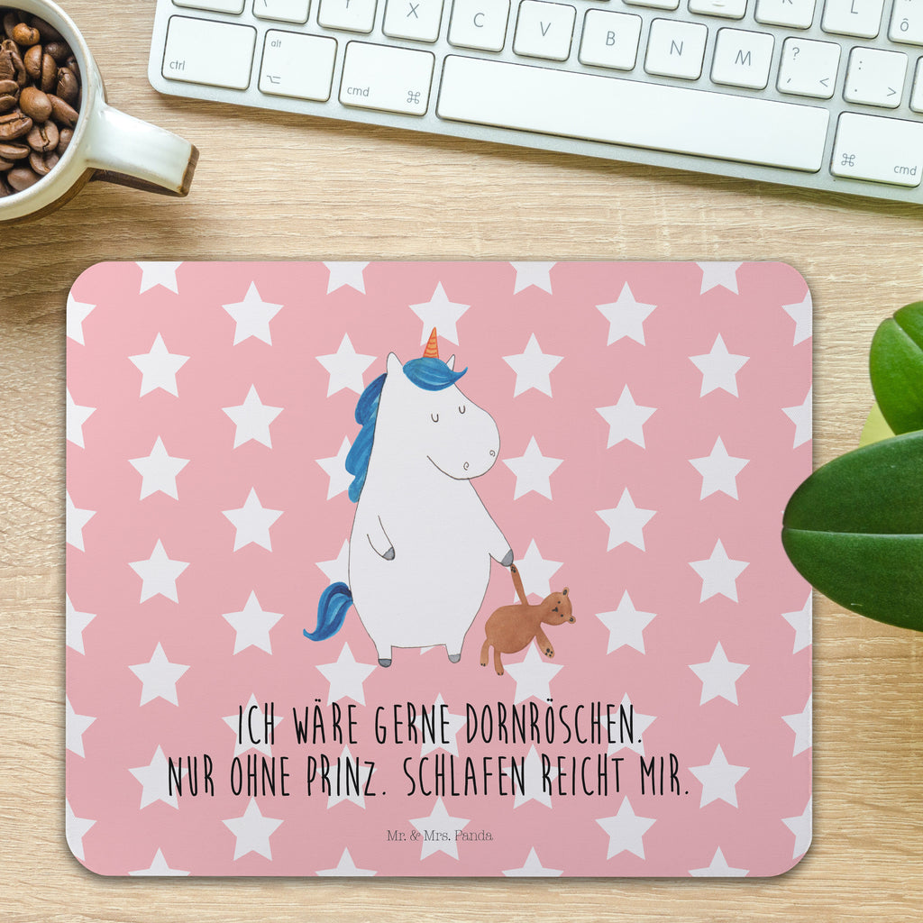 Mauspad Einhorn Teddy Mousepad, Computer zubehör, Büroausstattung, PC Zubehör, Arbeitszimmer, Mauspad, Einzigartiges Mauspad, Designer Mauspad, Einhorn, Einhörner, Einhorn Deko, Pegasus, Unicorn, schlafen, gute Nacht, Single, Bett, Träumen, Freundin, Singleleben