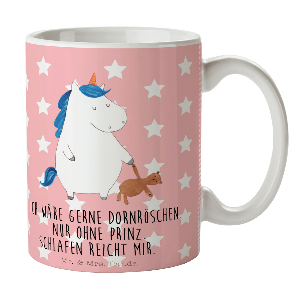 Tasse Einhorn Teddy Einhorn, Einhörner, Unicorn, schlafen, gute Nacht, Single, Bett, Träumen, Freundin, Singleleben Becher, Kaffeetasse, Kaffeebecher, Tee, Frühstück, Büro  Einhorn, Einhörner, Einhorn Deko, Pegasus, Unicorn