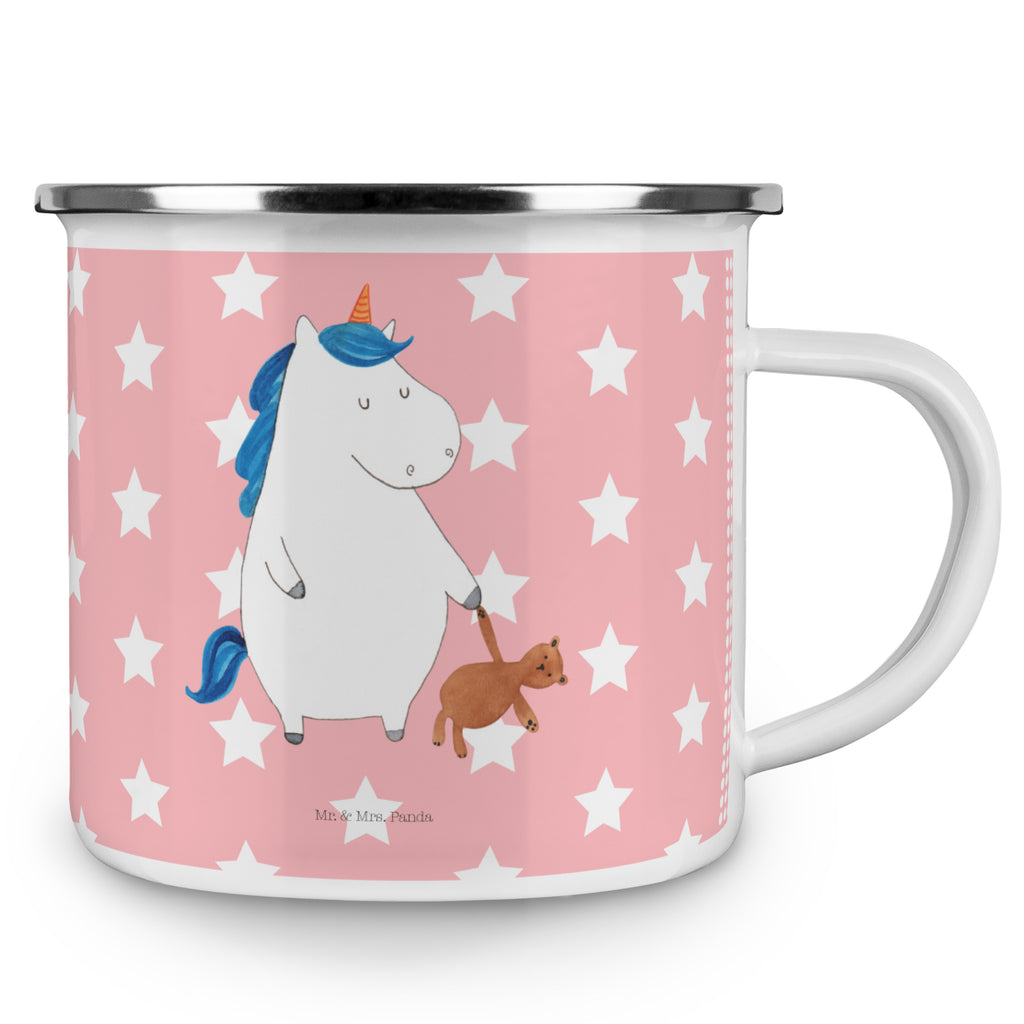 Camping Emaille Tasse Einhorn Teddy Campingtasse, Trinkbecher, Metalltasse, Outdoor Tasse, Emaille Trinkbecher, Blechtasse Outdoor, Emaille Campingbecher, Edelstahl Trinkbecher, Metalltasse für Camping, Kaffee Blechtasse, Camping Tasse Metall, Einhorn, Einhörner, Einhorn Deko, Pegasus, Unicorn, schlafen, gute Nacht, Single, Bett, Träumen, Freundin, Singleleben