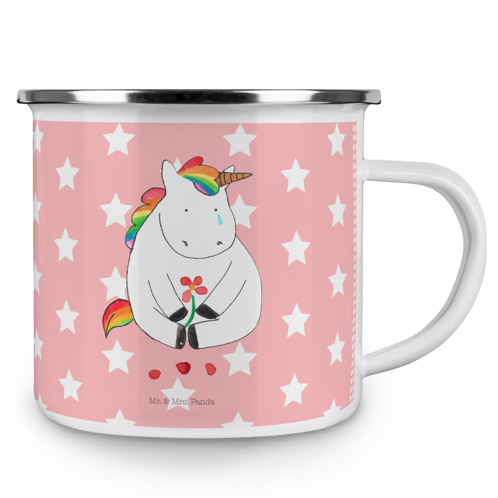 Camping Emaille Tasse Einhorn Traurig Campingtasse, Trinkbecher, Metalltasse, Outdoor Tasse, Emaille Trinkbecher, Blechtasse Outdoor, Emaille Campingbecher, Edelstahl Trinkbecher, Metalltasse für Camping, Kaffee Blechtasse, Camping Tasse Metall, Einhorn, Einhörner, Einhorn Deko, Pegasus, Unicorn, Glitzer, Trösten. Freundschaft, Freunde, Liebe, Trauer, Grußkarte, Blume