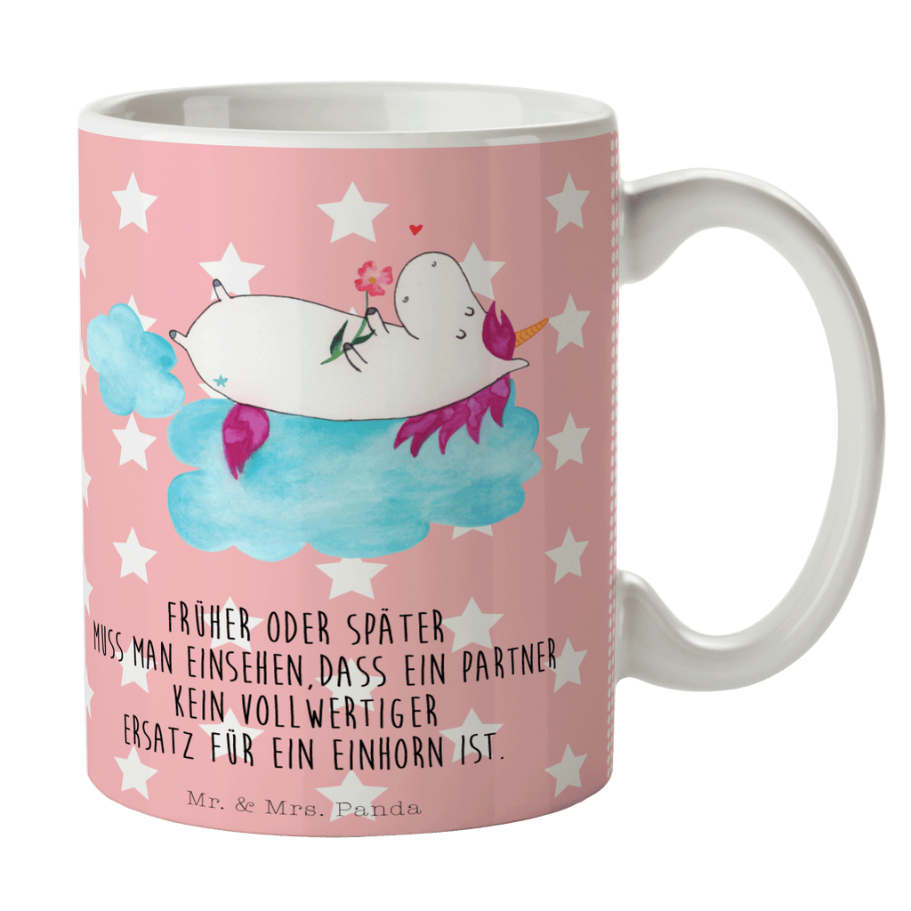 Tasse Einhorn verliebt auf Wolke Einhorn, Einhörner, Unicorn, verliebt, Liebe, Liebesbeweis, Freundin, Wolke Becher, Kaffeetasse, Kaffeebecher, Tee, Frühstück, Büro  Einhorn, Einhörner, Einhorn Deko, Pegasus, Unicorn