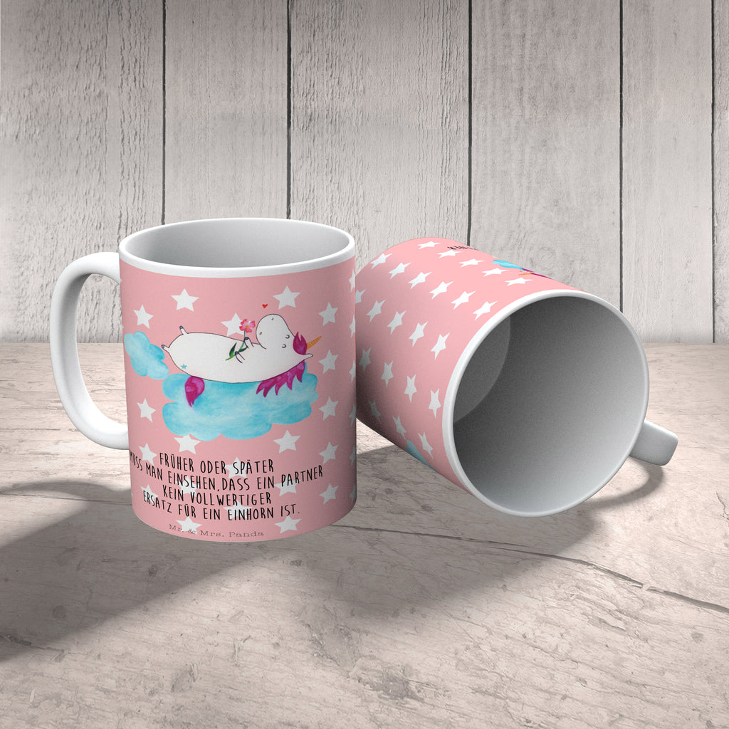 Tasse Einhorn verliebt auf Wolke Einhorn, Einhörner, Unicorn, verliebt, Liebe, Liebesbeweis, Freundin, Wolke Becher, Kaffeetasse, Kaffeebecher, Tee, Frühstück, Büro  Einhorn, Einhörner, Einhorn Deko, Pegasus, Unicorn