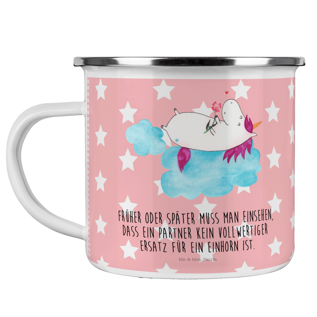 Camping Emaille Tasse Einhorn verliebt auf Wolke Campingtasse, Trinkbecher, Metalltasse, Outdoor Tasse, Emaille Trinkbecher, Blechtasse Outdoor, Emaille Campingbecher, Edelstahl Trinkbecher, Metalltasse für Camping, Kaffee Blechtasse, Camping Tasse Metall, Einhorn, Einhörner, Einhorn Deko, Pegasus, Unicorn, verliebt, Liebe, Liebesbeweis, Freundin, Wolke