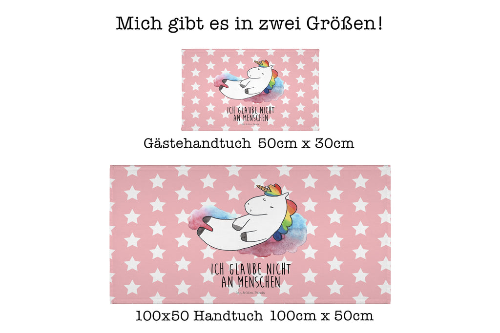 50 x 100 Handtuch Einhorn Wolke 7 Handtuch, Badehandtuch, Badezimmer, Handtücher, groß, Kinder, Baby, Einhorn, Einhörner, Einhorn Deko, Pegasus, Unicorn, verliebt, Menschen, witzig, lustig, Geschenk, Glaube, Realität, Lächeln