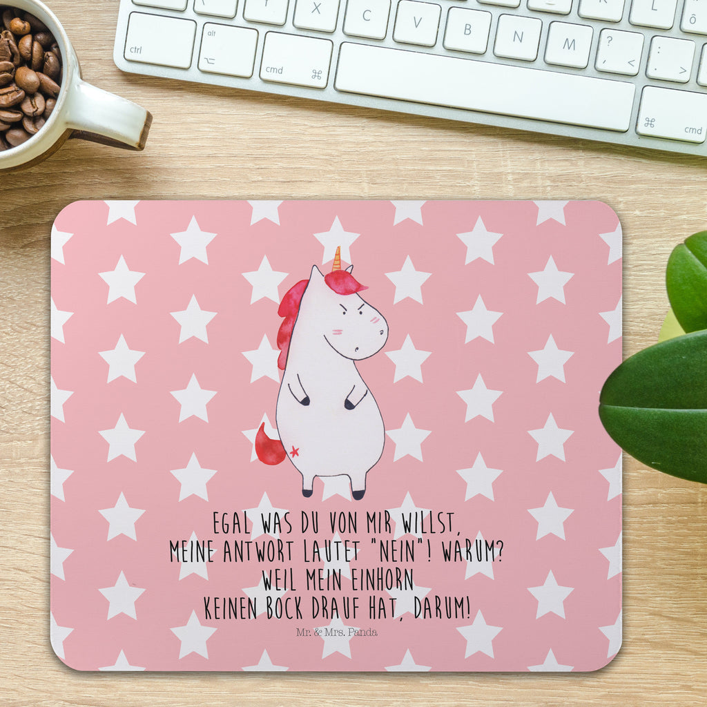Mauspad Einhorn wütend Mousepad, Computer zubehör, Büroausstattung, PC Zubehör, Arbeitszimmer, Mauspad, Einzigartiges Mauspad, Designer Mauspad, Einhorn, Einhörner, Einhorn Deko, Pegasus, Unicorn, Realität, Ansage, lustlos, nein, Büro, Arbeit, wütend, dumme Fragen, lustig, Spaß, Geschenk