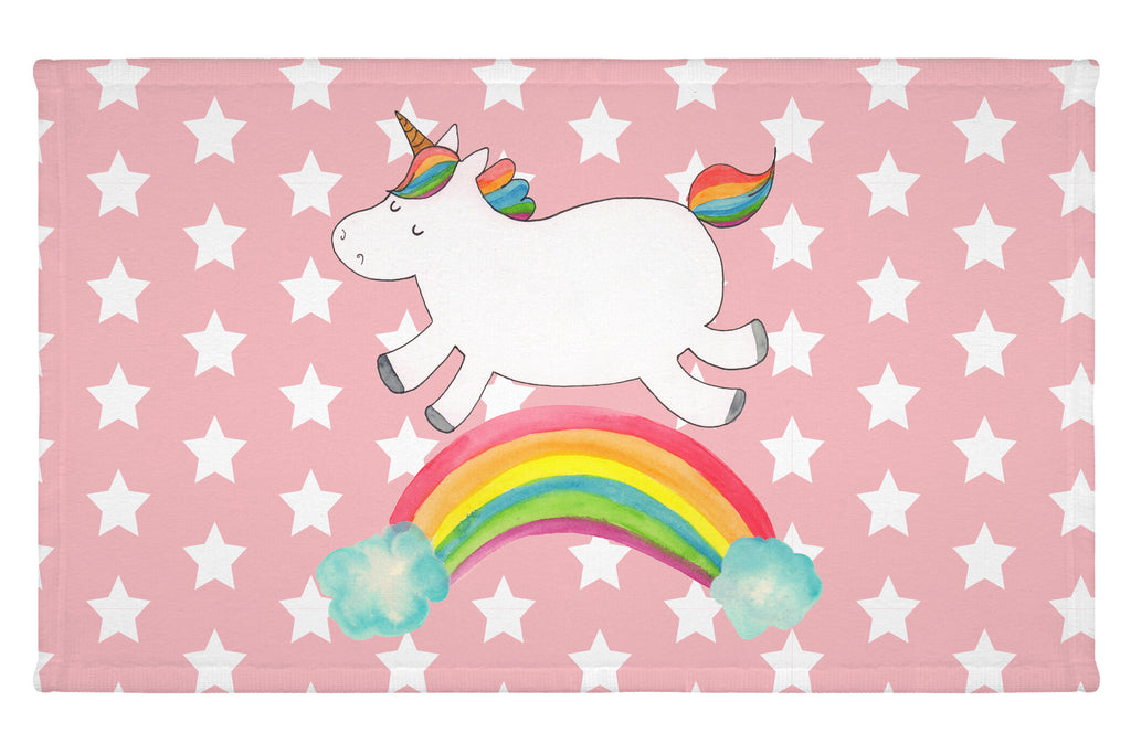 Gäste Handtuch Einhorn Regenbogen Gästetuch, Reisehandtuch, Sport Handtuch, Frottier, Kinder Handtuch, Einhorn, Einhörner, Einhorn Deko, Pegasus, Unicorn, Regenbogen, Glitzer, Einhornpower, Erwachsenwerden, Einhornautobahn
