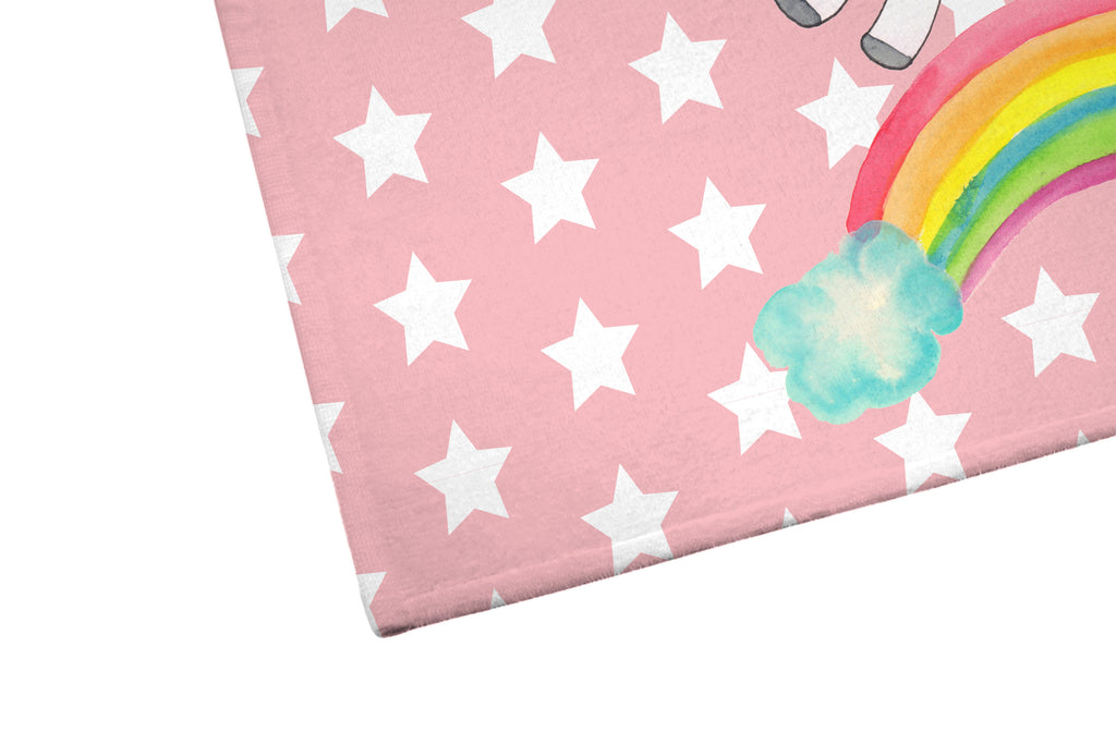 Gäste Handtuch Einhorn Regenbogen Gästetuch, Reisehandtuch, Sport Handtuch, Frottier, Kinder Handtuch, Einhorn, Einhörner, Einhorn Deko, Pegasus, Unicorn, Regenbogen, Glitzer, Einhornpower, Erwachsenwerden, Einhornautobahn