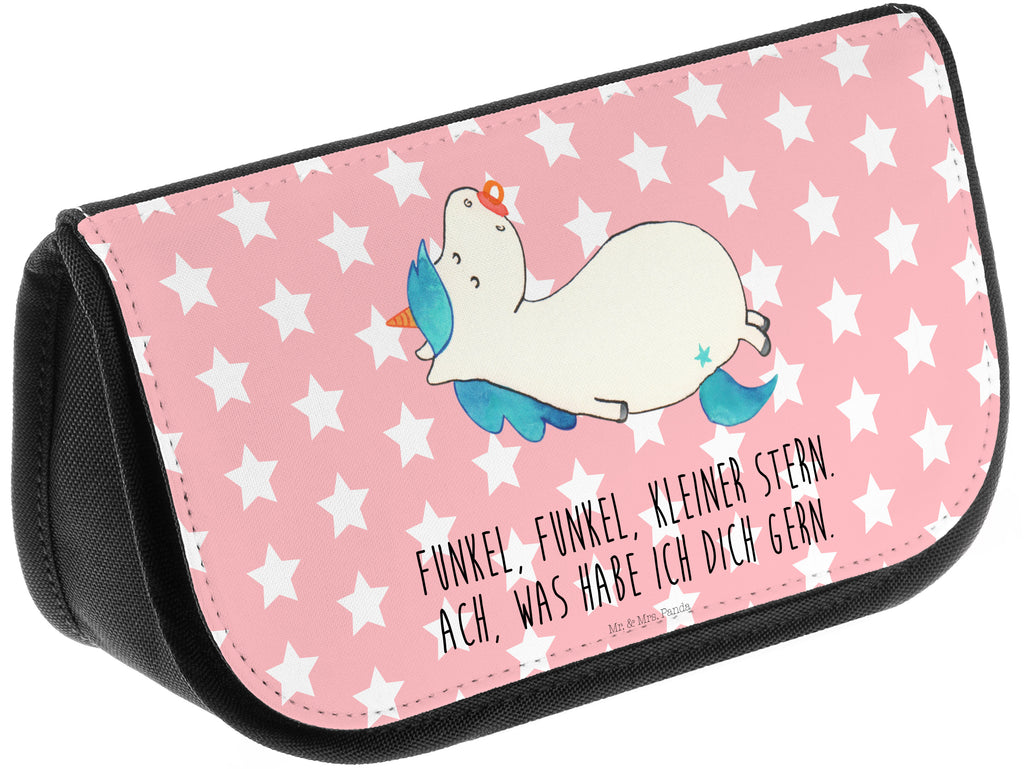 Kosmetiktasche Einhorn Schnullie Kosmetikbeutel, Kulturtasche, Kulturbeutel, Schminktasche, Make-Up Tasche, Einhorn, Einhörner, Einhorn Deko, Pegasus, Unicorn, Baby, Kleinkind, Geburt, Geburtstag, Säugling, Schnuller, Geschenk Geburt, Mutter, Mama