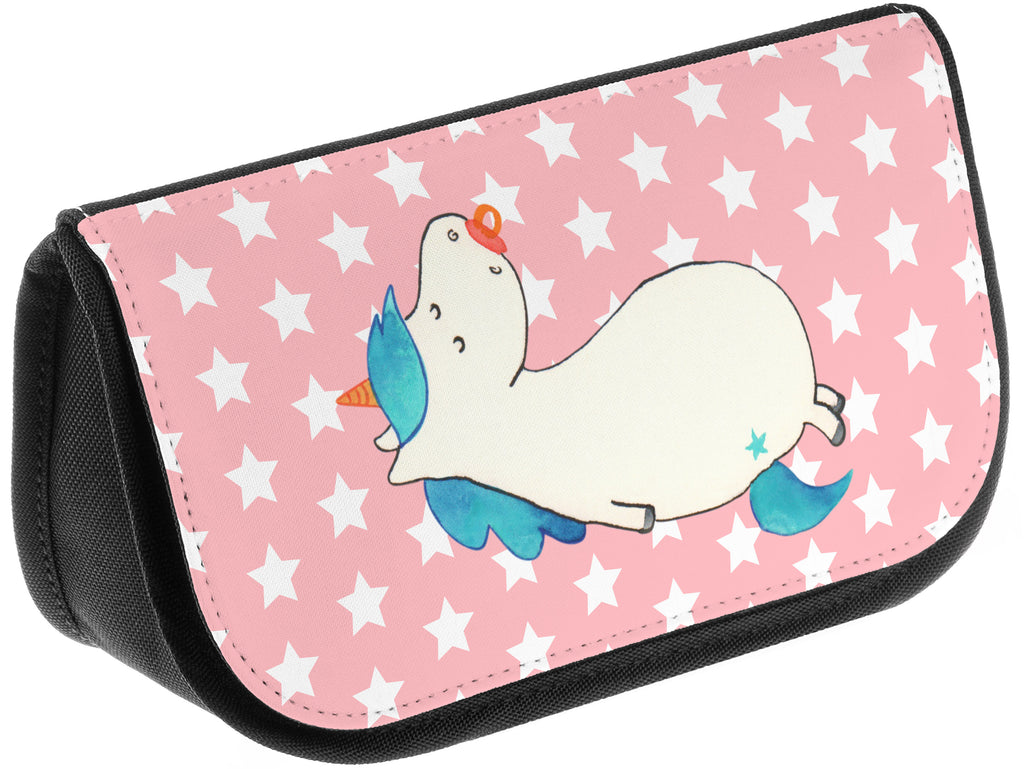 Kosmetiktasche Einhorn Schnullie Kosmetikbeutel, Kulturtasche, Kulturbeutel, Schminktasche, Make-Up Tasche, Einhorn, Einhörner, Einhorn Deko, Pegasus, Unicorn, Baby, Kleinkind, Geburt, Geburtstag, Säugling, Schnuller, Geschenk Geburt, Mutter, Mama