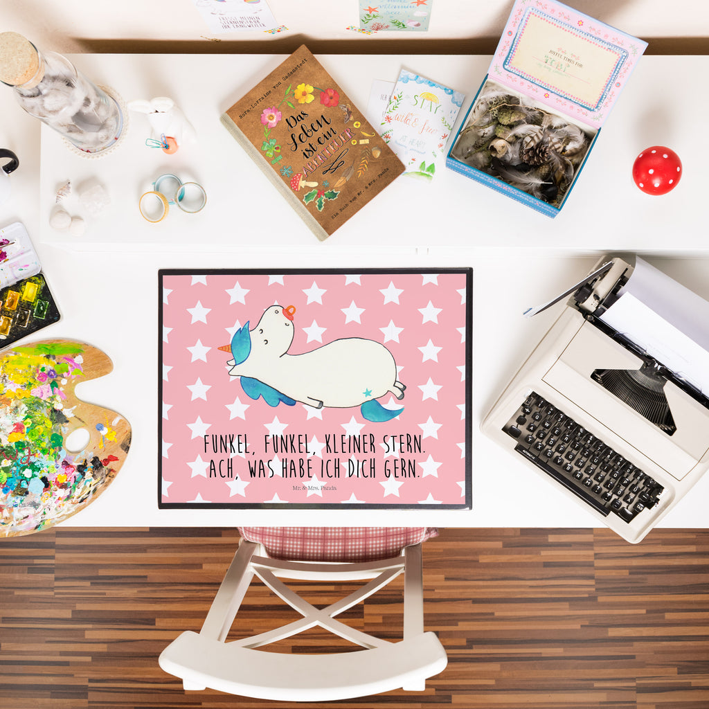 Schreibtischunterlage Einhorn Schnullie Schreibunterlage, Schreibtischauflage, Bürobedarf, Büroartikel, Schreibwaren, Schreibtisch Unterlagen, Schreibtischunterlage Groß, Einhorn, Einhörner, Einhorn Deko, Pegasus, Unicorn, Baby, Kleinkind, Geburt, Geburtstag, Säugling, Schnuller, Geschenk Geburt, Mutter, Mama