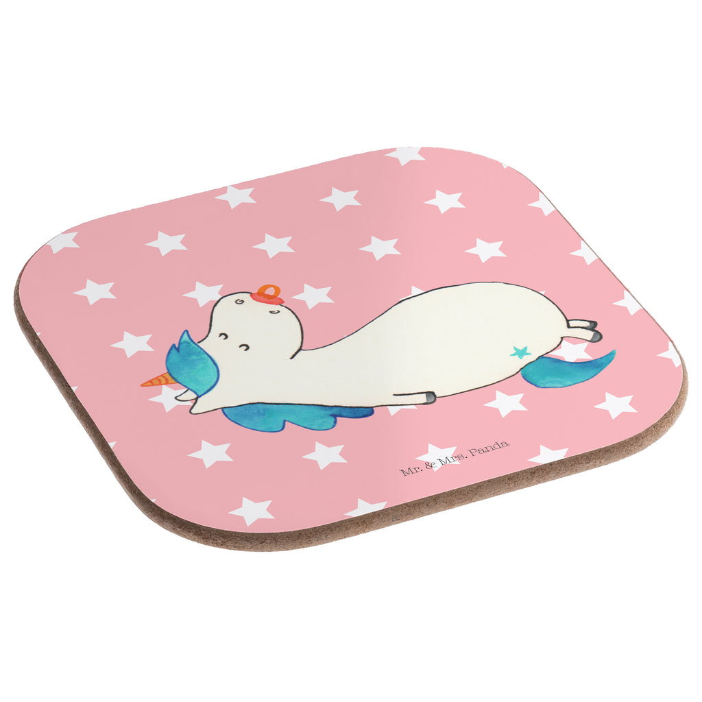 Quadratische Untersetzer Einhorn Schnullie Bierdeckel, Glasuntersetzer, Untersetzer Gläser, Getränkeuntersetzer, Einhorn, Einhörner, Einhorn Deko, Pegasus, Unicorn, Baby, Kleinkind, Geburt, Geburtstag, Säugling, Schnuller, Geschenk Geburt, Mutter, Mama