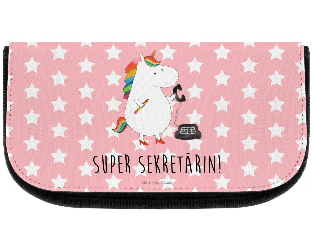 Kosmetiktasche Einhorn Sekretärin Kosmetikbeutel, Kulturtasche, Kulturbeutel, Schminktasche, Make-Up Tasche, Einhorn, Einhörner, Einhorn Deko, Pegasus, Unicorn, Sekretärin, Büro, Rechtsanwältin, Rechtsanwaltsgehilfin, Steuerbüro, Steuerkanzlei, Bürokraft, Bürohilfe