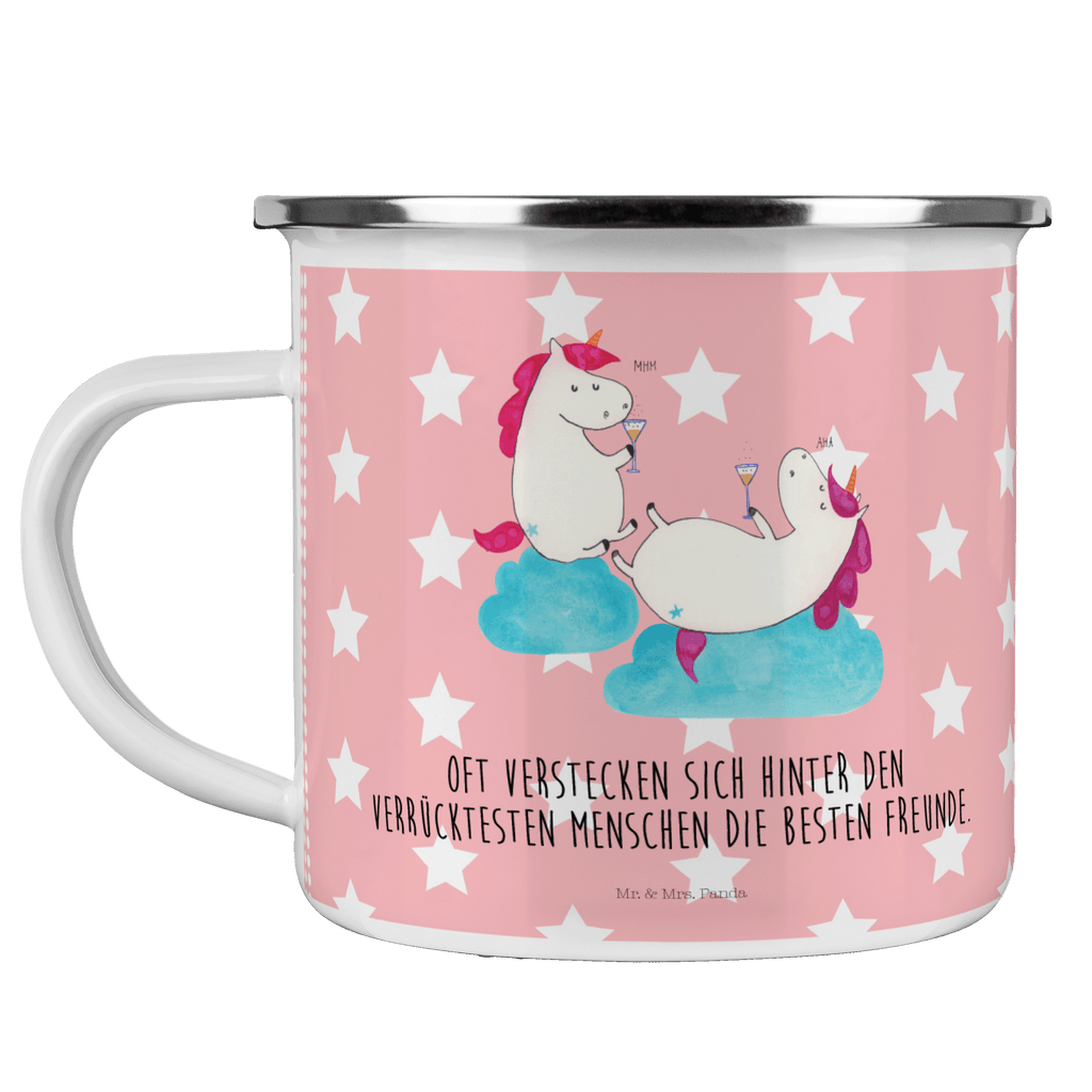 Camping Emaille Tasse Einhörner Sekt Campingtasse, Trinkbecher, Metalltasse, Outdoor Tasse, Emaille Trinkbecher, Blechtasse Outdoor, Emaille Campingbecher, Edelstahl Trinkbecher, Metalltasse für Camping, Kaffee Blechtasse, Camping Tasse Metall, Einhorn, Einhörner, Einhorn Deko, Pegasus, Unicorn, Freundinnen, Freundin, BFF, Sekt, Mädelsabend, Spaß, Party, Korken, Anstoßen, Beste