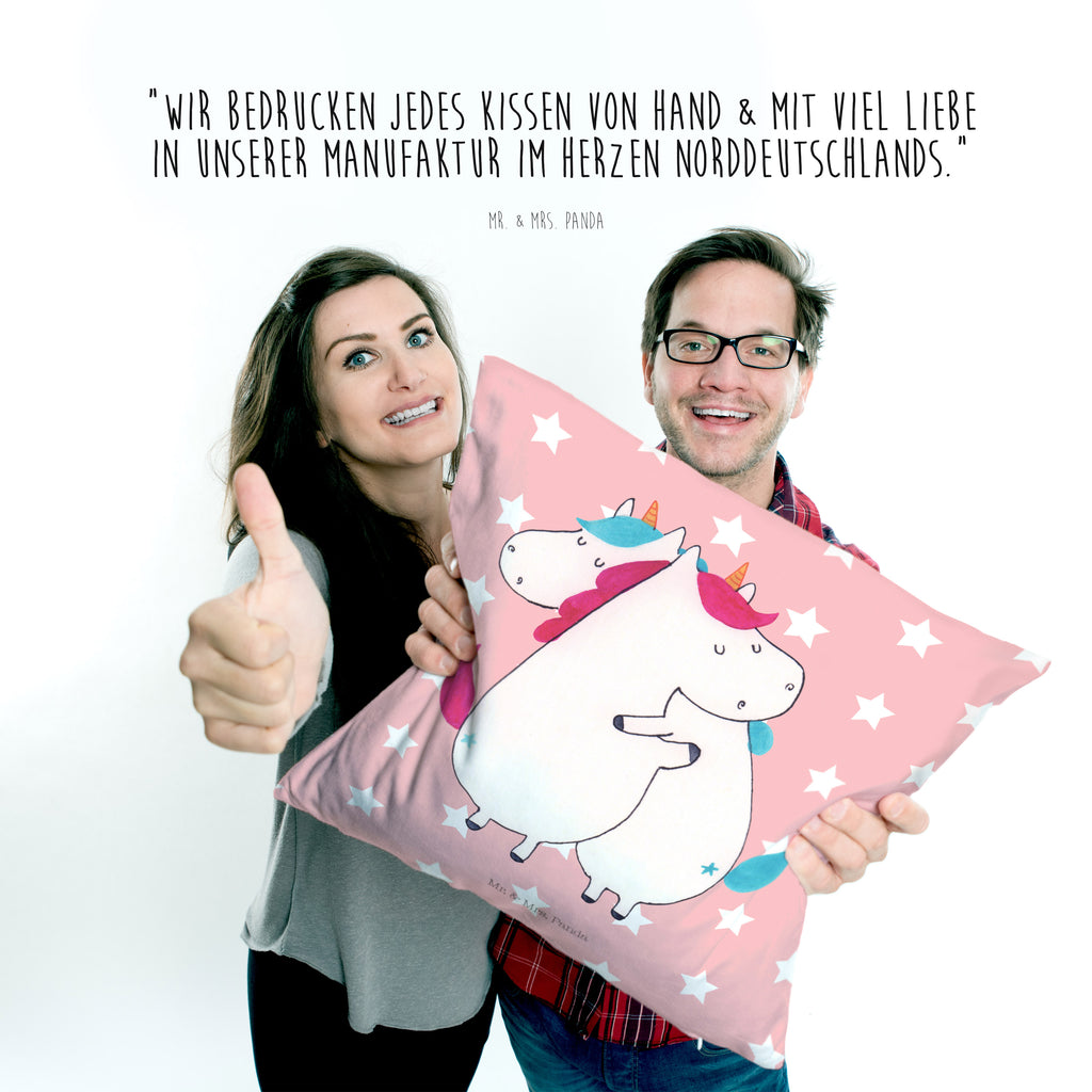 40x40 Kissen Einhörner Umarmen Kissenhülle, Kopfkissen, Sofakissen, Dekokissen, Motivkissen, Einhorn, Einhörner, Einhorn Deko, Pegasus, Unicorn, Freundinnen, Freundin, BFF, Schwester, Schwestern, Familie, Geschwister, Sister, Liebe