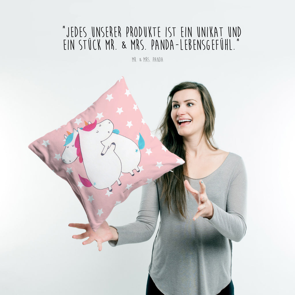 40x40 Kissen Einhörner Umarmen Kissenhülle, Kopfkissen, Sofakissen, Dekokissen, Motivkissen, Einhorn, Einhörner, Einhorn Deko, Pegasus, Unicorn, Freundinnen, Freundin, BFF, Schwester, Schwestern, Familie, Geschwister, Sister, Liebe