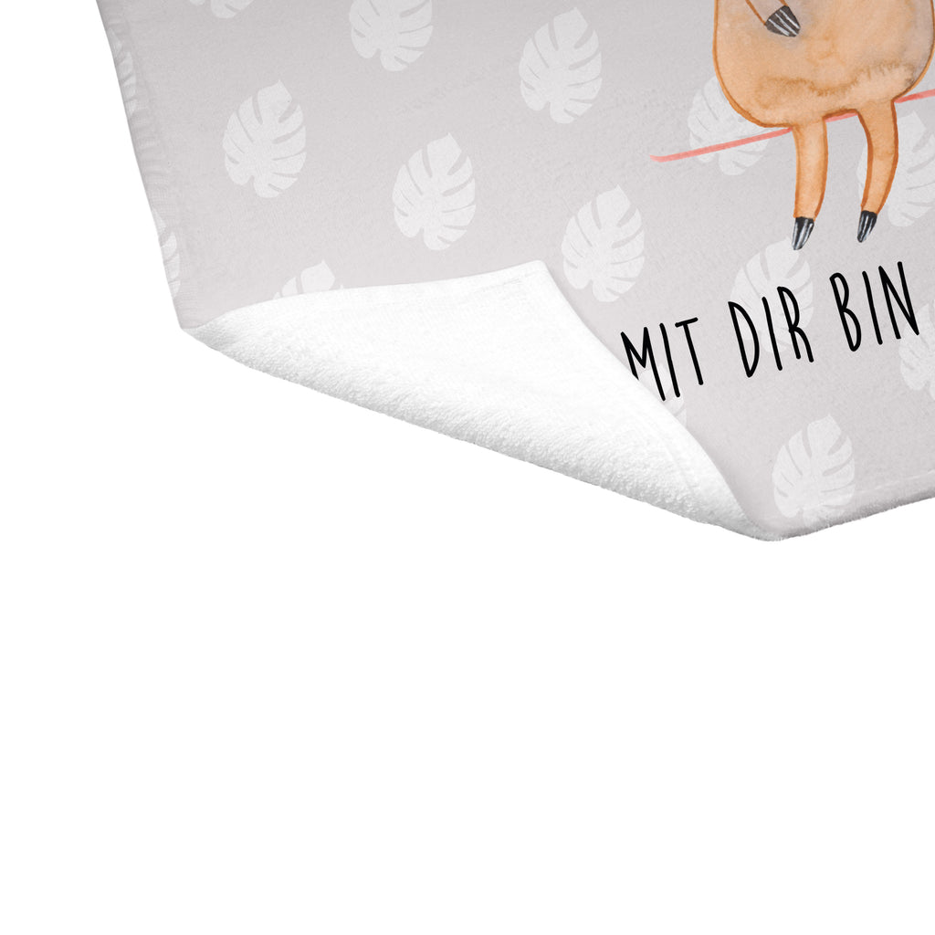 Gäste Handtuch Faultier Pärchen Gästetuch, Reisehandtuch, Sport Handtuch, Frottier, Kinder Handtuch, Faultier, Faultier Geschenk, Faultier Deko, Faultiere, faul, Lieblingstier, Liebe, Liebespaar, Faultierliebe, Faultierpärchen, verliebt, verlobt, gemeinsam, relaxen, Pärchen, Beziehung, Langsamkeit