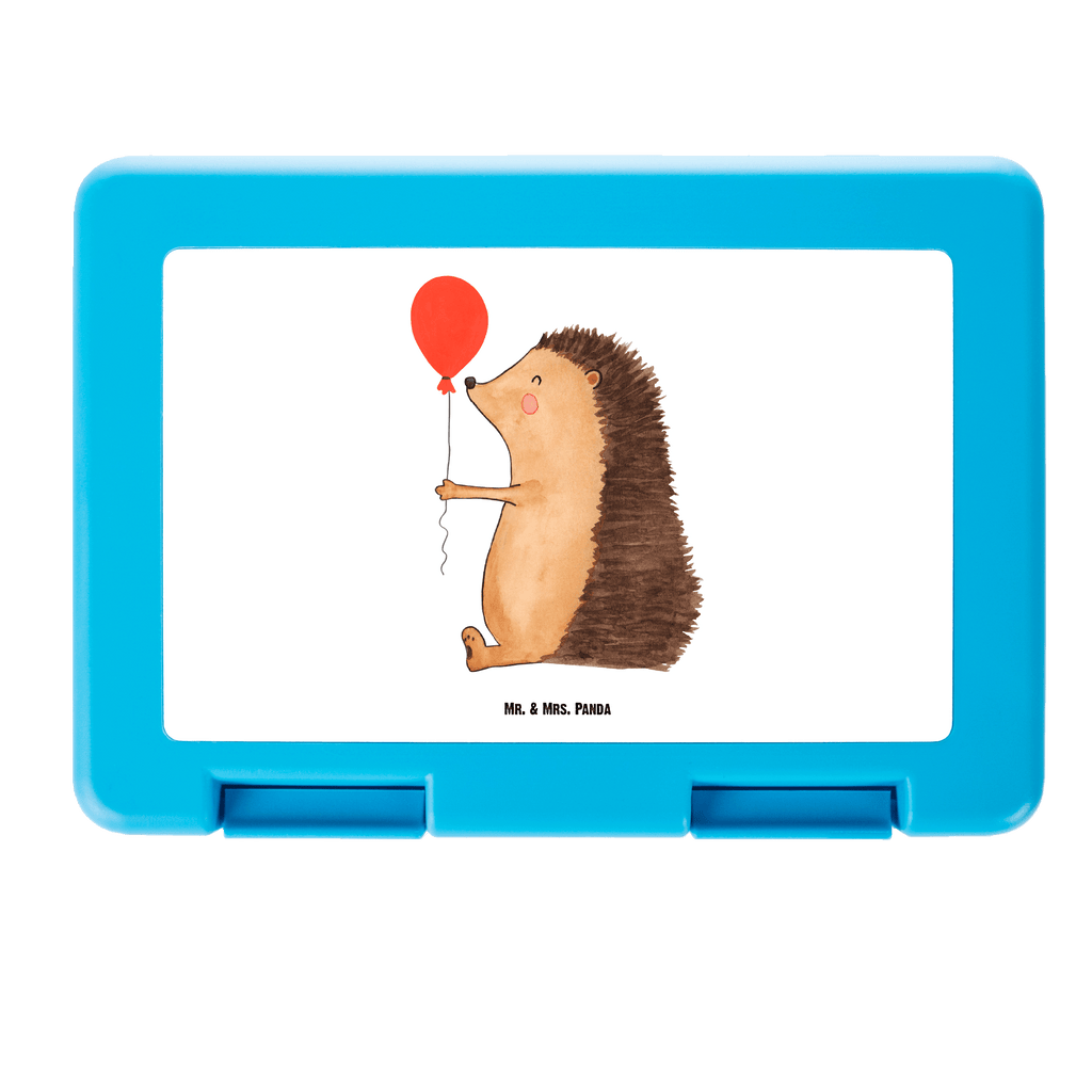 Brotdose Igel mit Luftballon Brotbox, Snackbox, Lunch box, Butterbrotdose, Brotzeitbox, Tiermotive, Gute Laune, lustige Sprüche, Tiere, Igel, Geburtstag, Herzlichen Glückwunsch, Glückwunsch, Geburtstagskind, Ballon, Happy Birthday