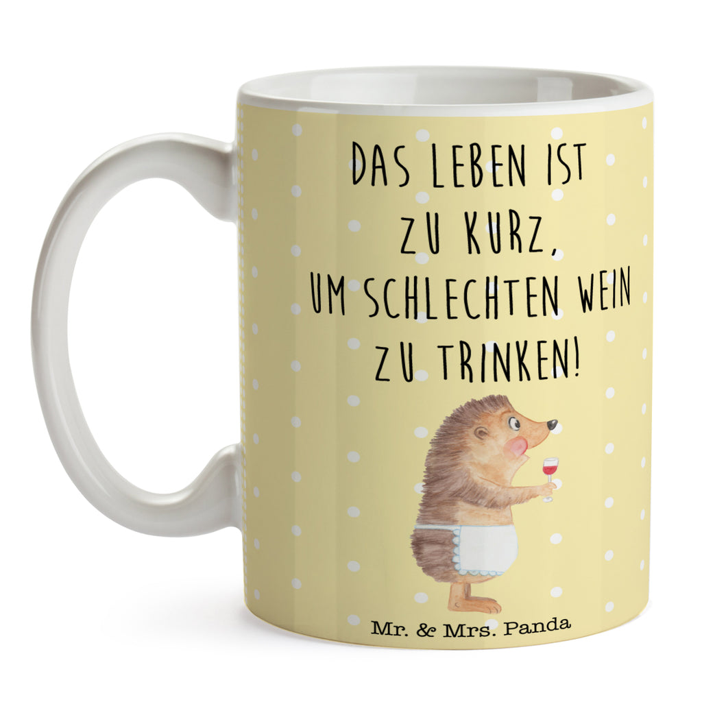 Tasse Igel mit Wein Wein Spruch, Igel, Geschenk Weintrinker, Geschenk Weinliebhaber, Wein Deko, Weinglas, Rotwein, Weißwein, Wein trinken Becher, Kaffeetasse, Kaffeebecher, Tee, Frühstück, Büro  süße Tiermotive, gute Laune, lustige Sprüche, Tiere