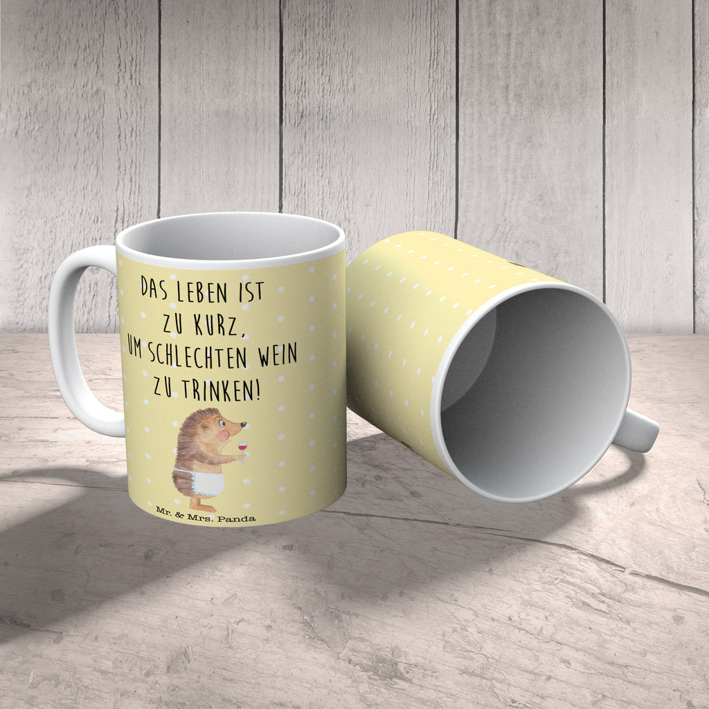 Tasse Igel mit Wein Wein Spruch, Igel, Geschenk Weintrinker, Geschenk Weinliebhaber, Wein Deko, Weinglas, Rotwein, Weißwein, Wein trinken Becher, Kaffeetasse, Kaffeebecher, Tee, Frühstück, Büro  süße Tiermotive, gute Laune, lustige Sprüche, Tiere
